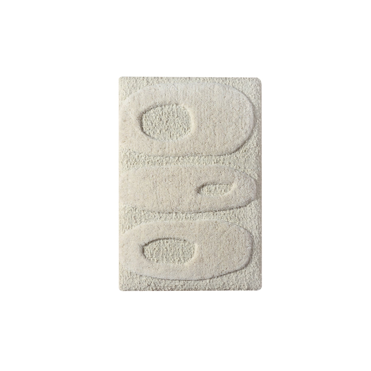 ANTTI WALL ART AND ALANKOT WALL ART - IVORY - HAND WOVEN / OVER TUFTED - WOOL & MDF