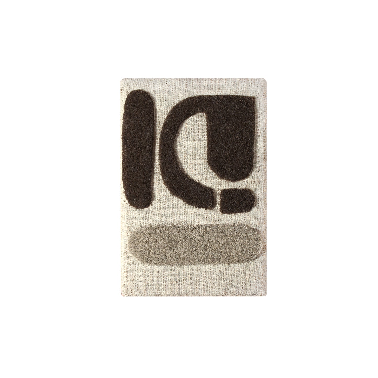ALVIONT WALL ART AND ALLON WALL ART - BEIGE/GREY/BROWN - HAND WOVEN / OVER TUFTED - WOOL & MDF