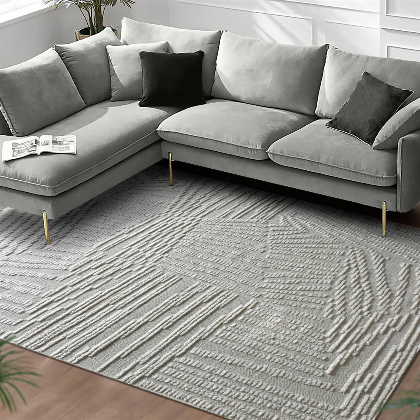 Area Rug, Bedroom Rug, Living Room Rug, Living Area Rug, Indian Rug, Office Carpet, Office Rug, Shop Rug Online, Natural White, Nz Wool , Hand Knotted , Handknotted, All Cut, Intricate