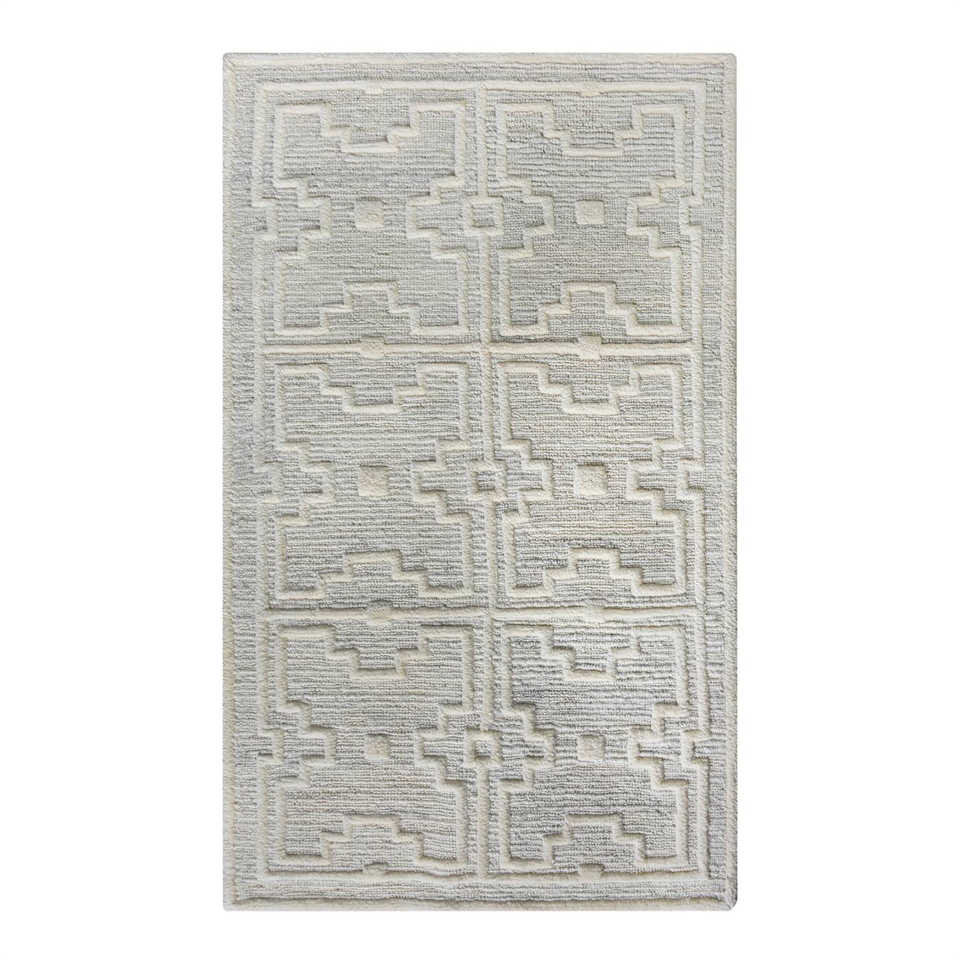 Area Rug, Bedroom Rug, Living Room Rug, Living Area Rug, Indian Rug, Office Carpet, Office Rug, Shop Rug Online, Natural White, Grey, Nz Wool, Punja Kelim, Punja, Cut And Loop, Geometric