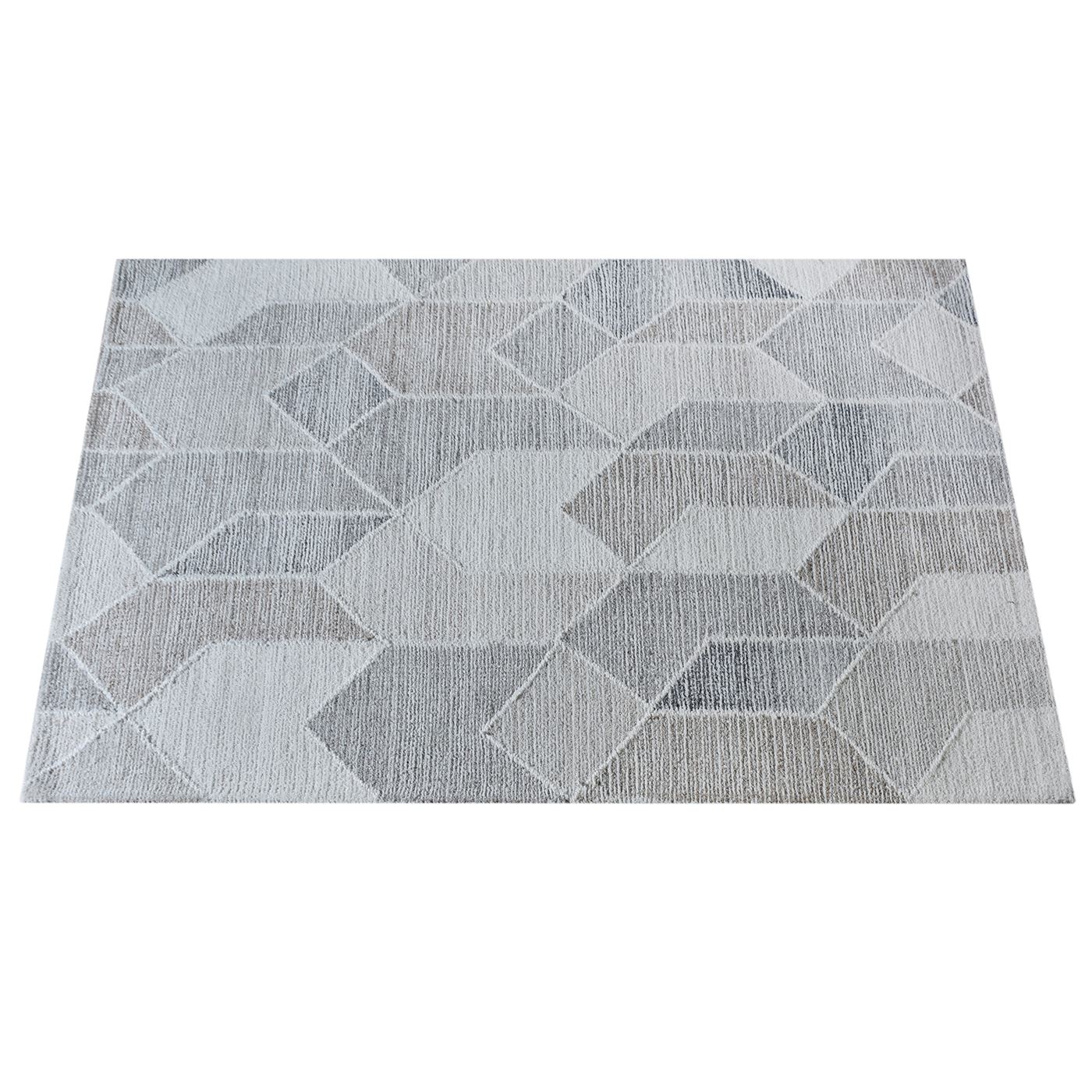 Area Rug, Bedroom Rug, Living Room Rug, Living Area Rug, Indian Rug, Office Carpet, Office Rug, Shop Rug Online, Wool, Natural, Hand woven, Cut And Loop, Geometrical