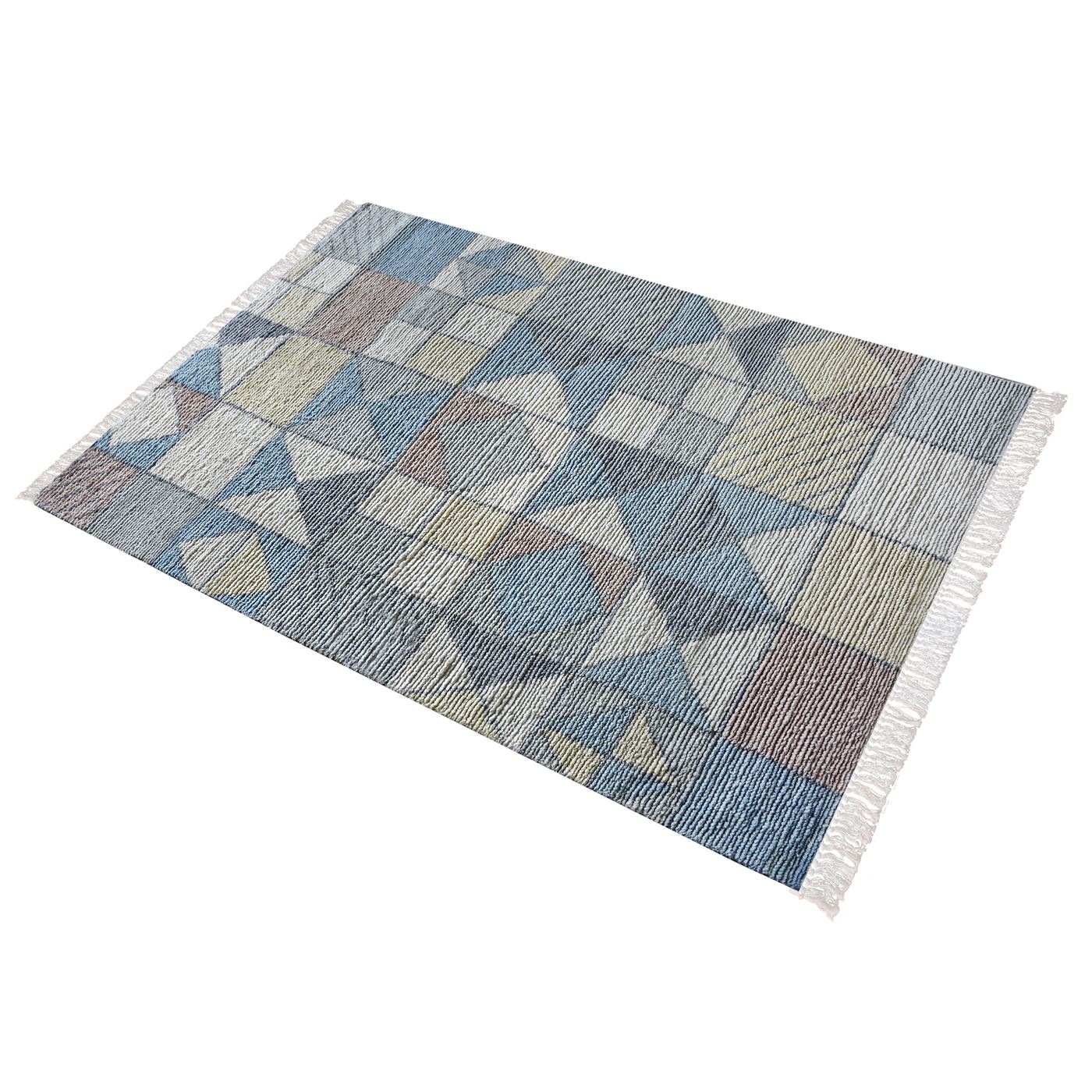 Area Rug, Bedroom Rug, Living Room Rug, Living Area Rug, Indian Rug, Office Carpet, Office Rug, Shop Rug Online, Wool, Multi, Hand knotted, All Cut, geometric 