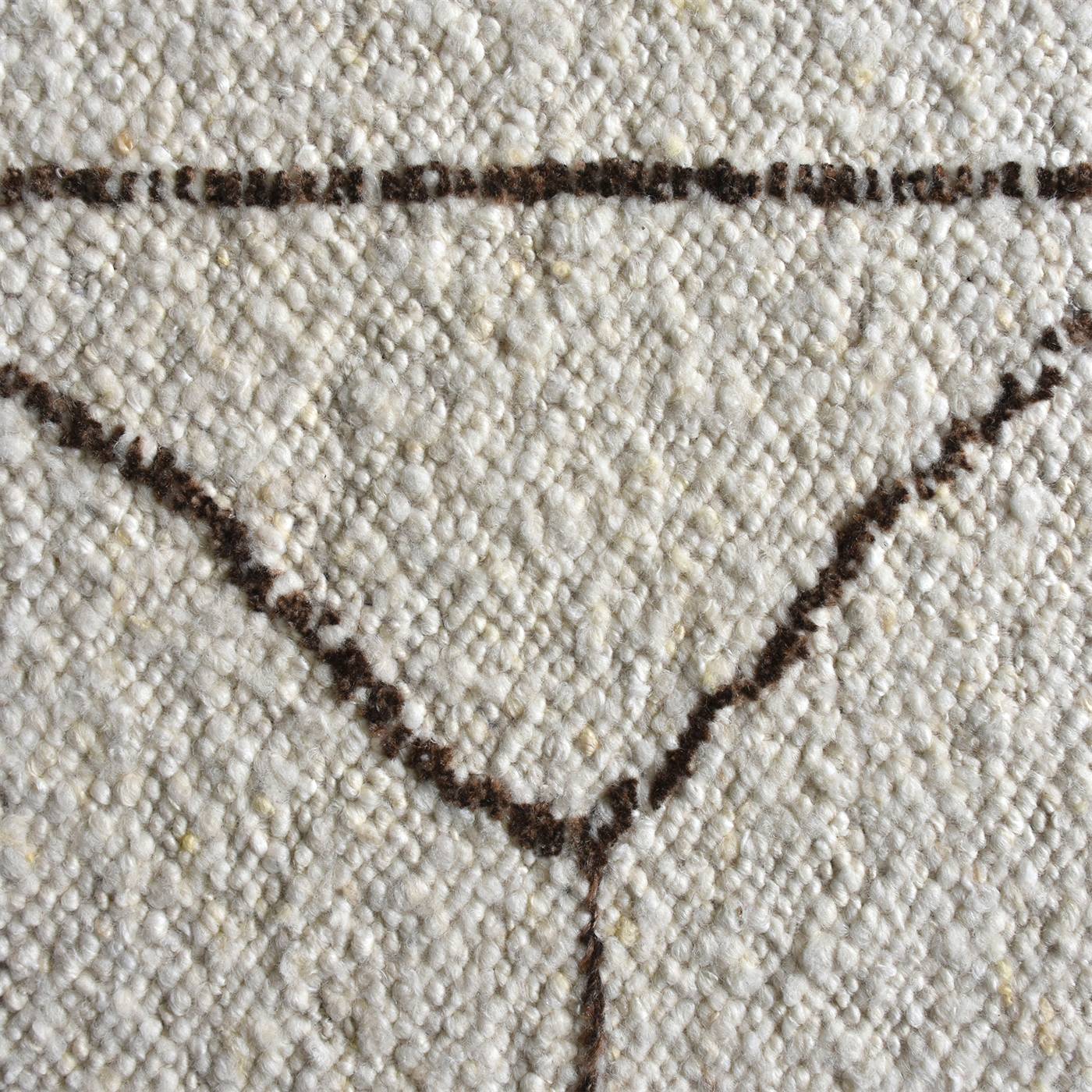 Area Rug, Bedroom Rug, Living Room Rug, Living Area Rug, Indian Rug, Office Carpet, Office Rug, Shop Rug Online, Natural White, Brown, Wool, Punja Kelim, Punja, Flat Weave, Traditional