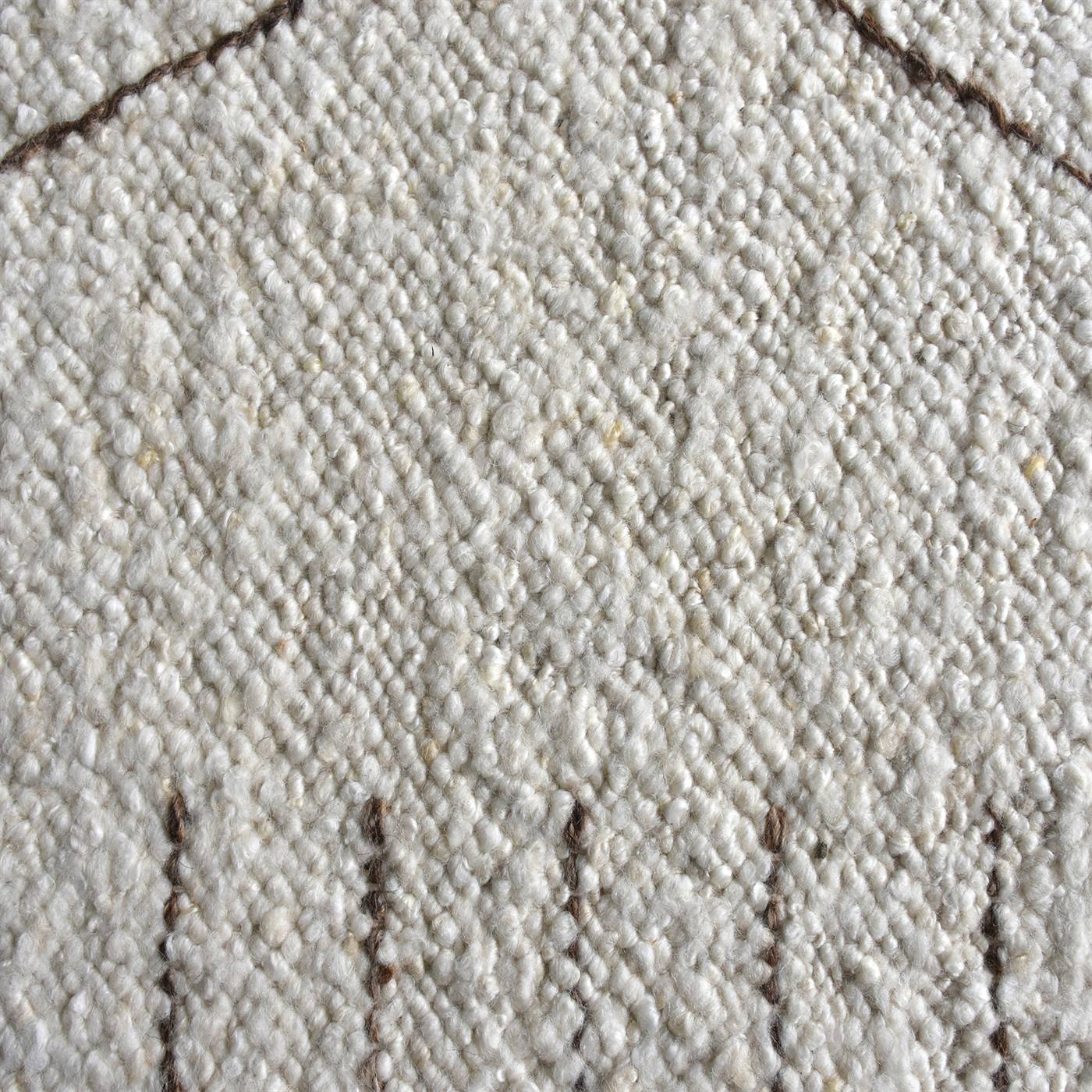 Area Rug, Bedroom Rug, Living Room Rug, Living Area Rug, Indian Rug, Office Carpet, Office Rug, Shop Rug Online, Natural White, Brown, Wool, Punja Kelim, Punja, Flat Weave, Traditional