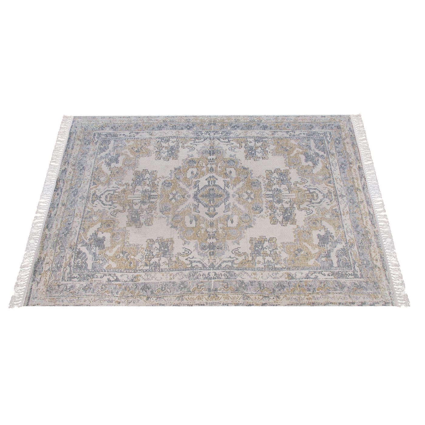 Area Rug, Bedroom Rug, Living Room Rug, Living Area Rug, Indian Rug, Office Carpet, Office Rug, Shop Rug Online, Wool, Cotton, Gold, Charcoal, Bm Fn, All Cut, Printed