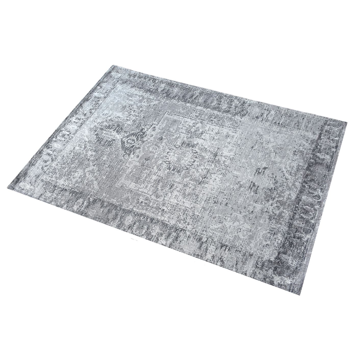 Area Rug, Bedroom Rug, Living Room Rug, Living Area Rug, Indian Rug, Office Carpet, Office Rug, Shop Rug Online, Wool, Polyester Blend, Grey, Jaquard Durry, Flat Weave, Traditional