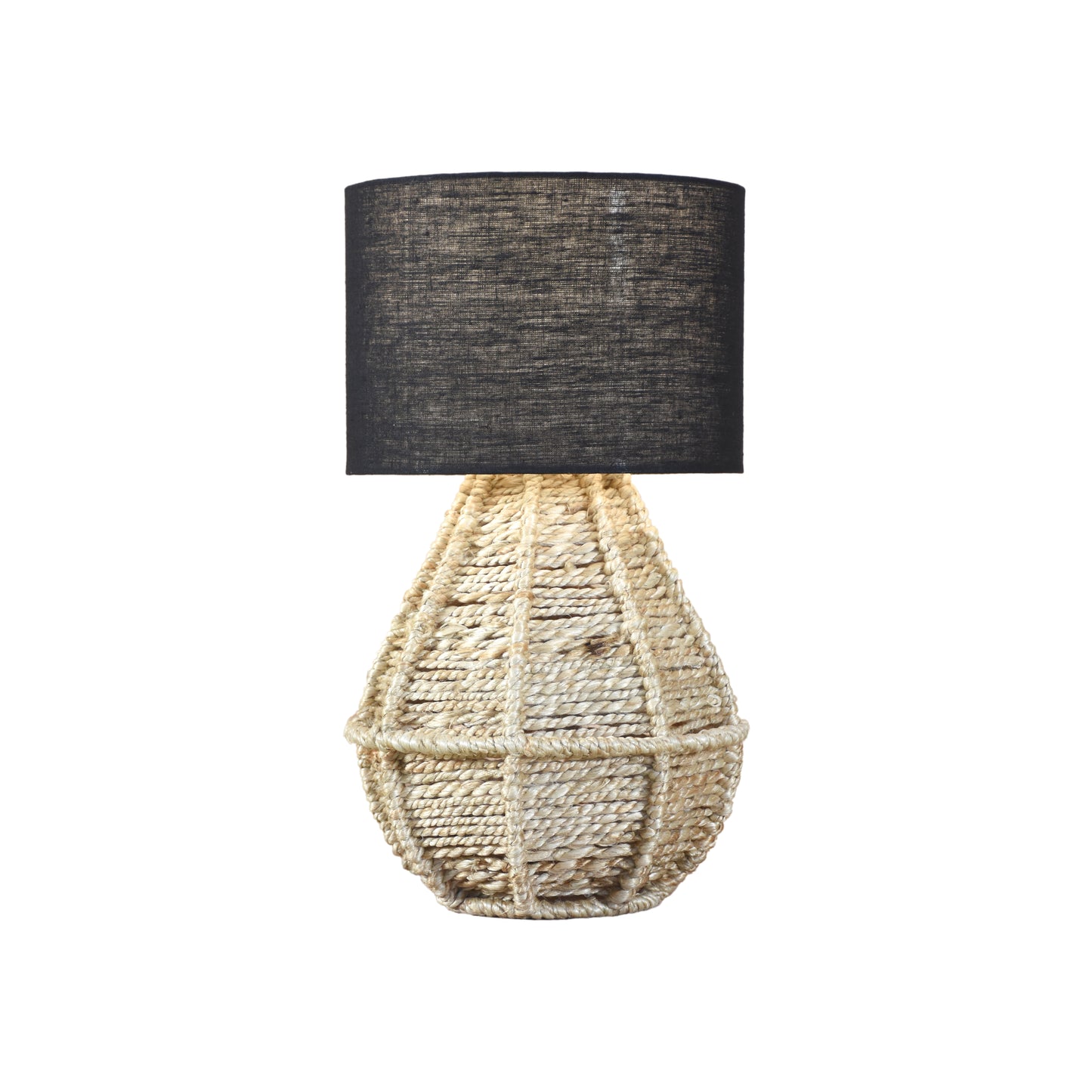 AUREA TABLE LAMP - LIGHT NATURAL - HAND MADE - JUTE