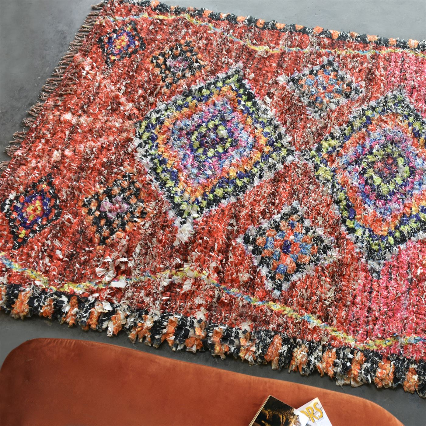 Area Rug, Bedroom Rug, Living Room Rug, Living Area Rug, Indian Rug, Office Carpet, Office Rug, Shop Rug Online, Viscose Rag, Printed, Multi, Geometrical