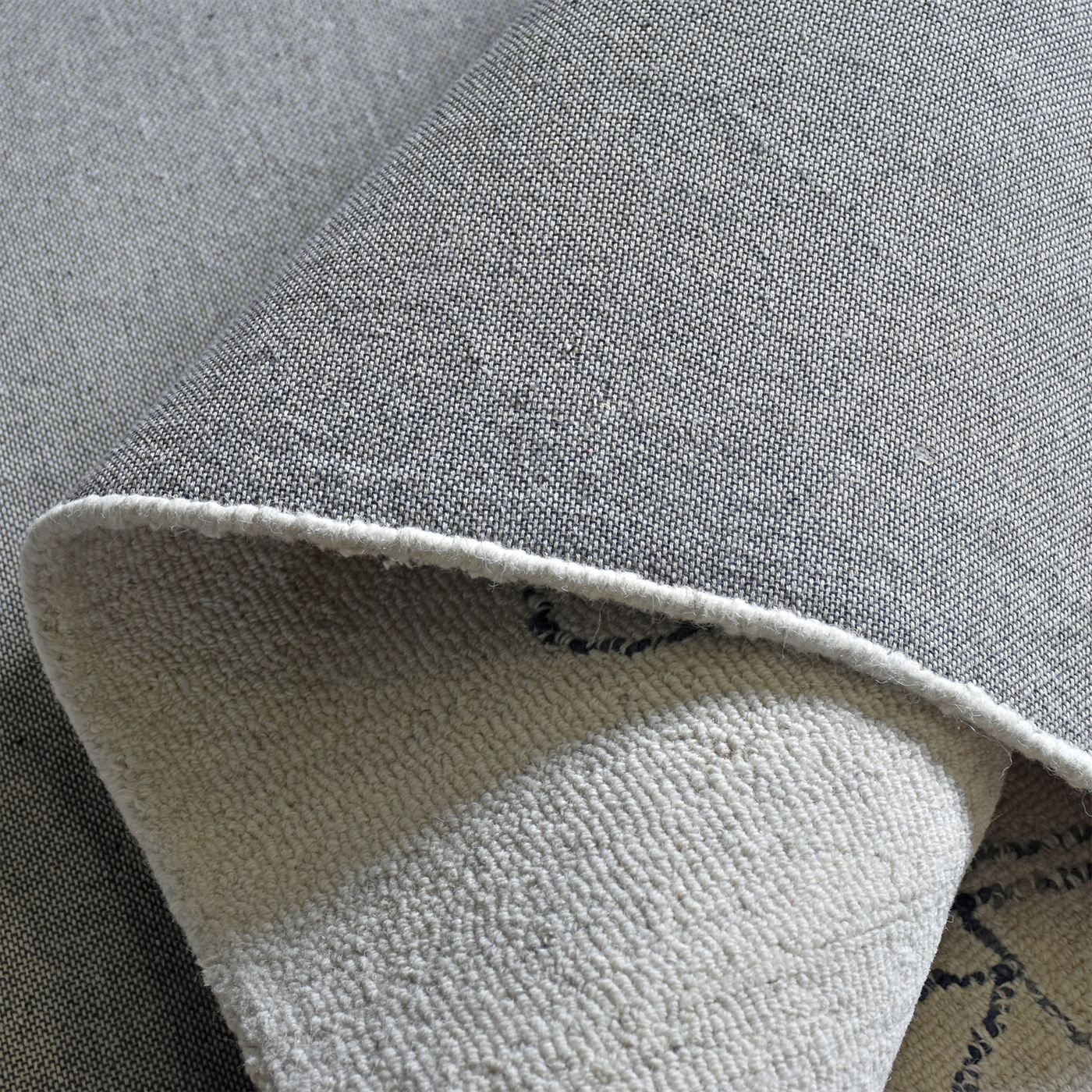 Area Rug, Bedroom Rug, Living Room Rug, Living Area Rug, Indian Rug, Office Carpet, Office Rug, Shop Rug Online, Wool, Natural White, Blue, Hand tufted, All Loop, geometric