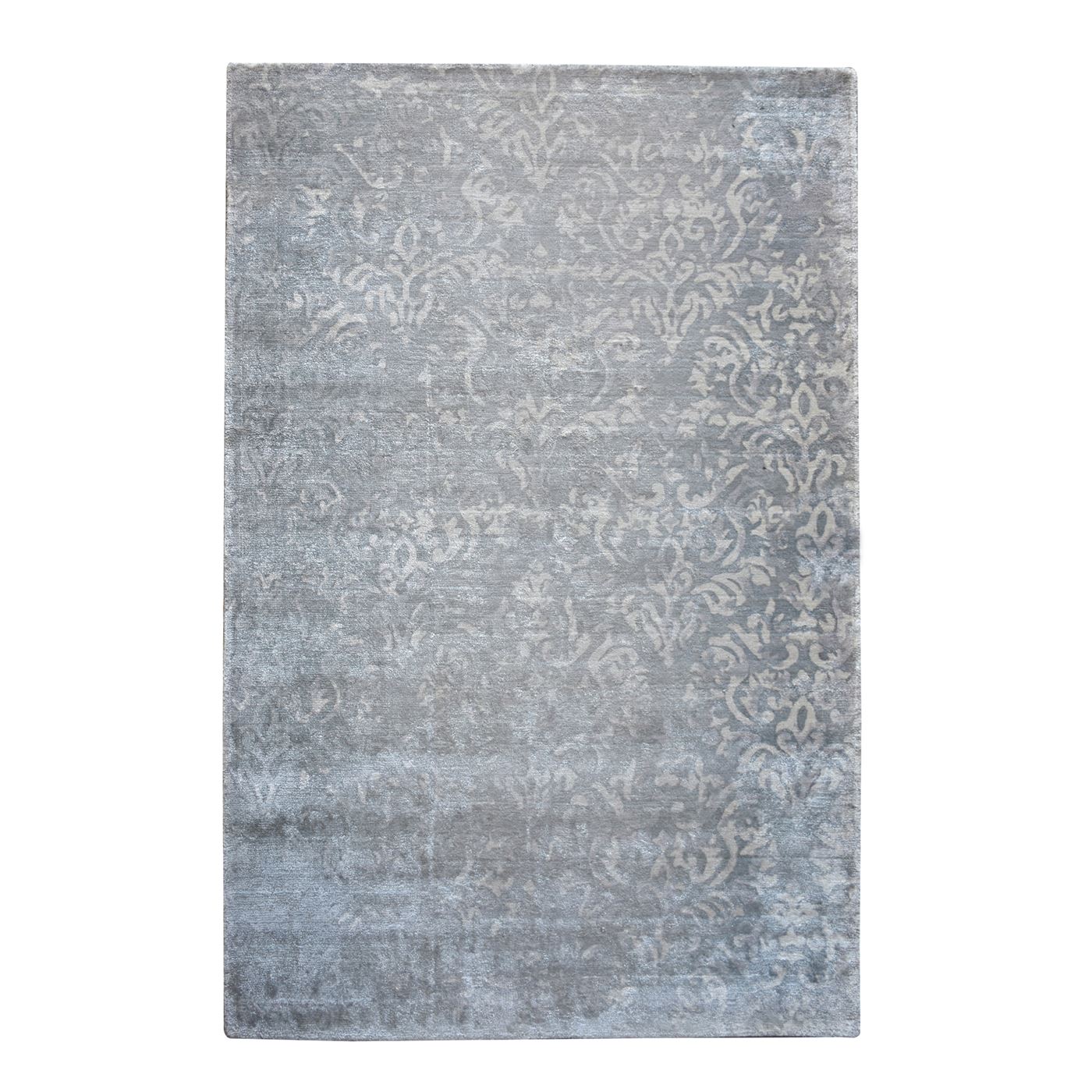 Area Rug, Bedroom Rug, Living Room Rug, Living Area Rug, Indian Rug, Office Carpet, Office Rug, Shop Rug Online, Wool, Viscose, Printed, Grey, Natural White, Oriental