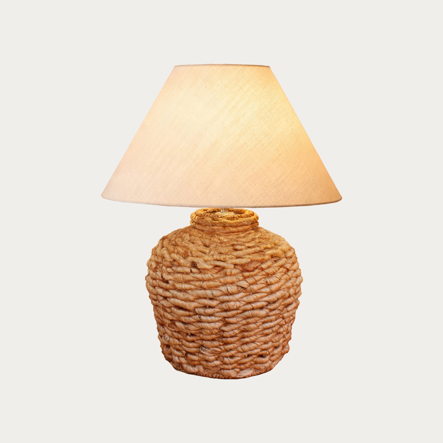 ANVITA TABLE LAMP - NATURAL - HAND MADE - JUTE