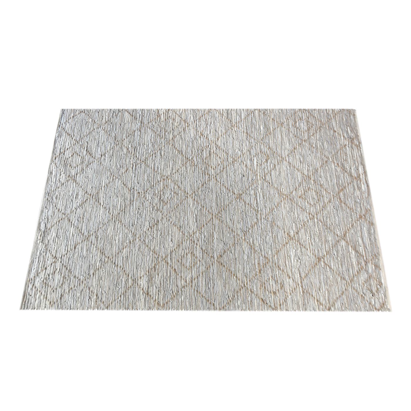 BARGO RUG - LEATHER/ HEMP