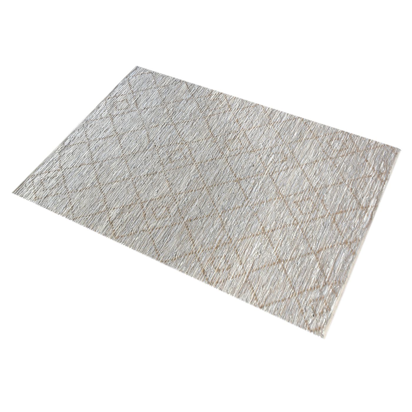 BARGO RUG - LEATHER/ HEMP