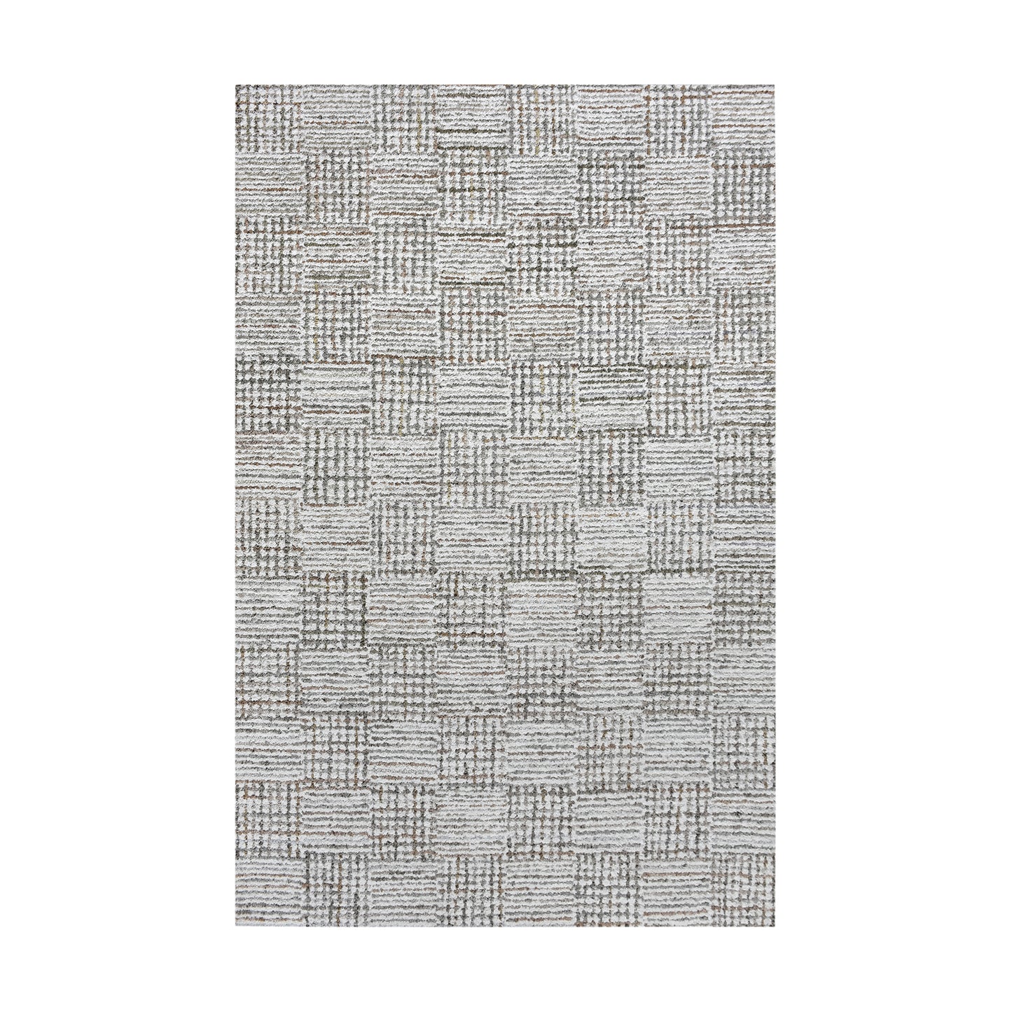 BARNW RUG - IVORY/BEIGE - DENIM/COTTON