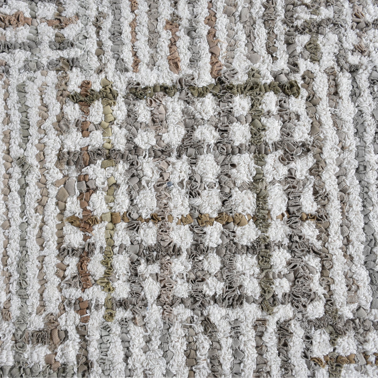 BARNW RUG - IVORY/BEIGE - DENIM/COTTON