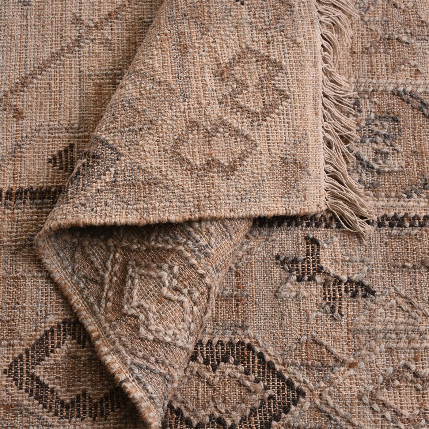 Area Rug, Bedroom Rug, Living Room Rug, Living Area Rug, Indian Rug, Office Carpet, Office Rug, Shop Rug Online, Natural, Jute, Wool , Punja Kelim , Punja, Flat Weave, Intricate