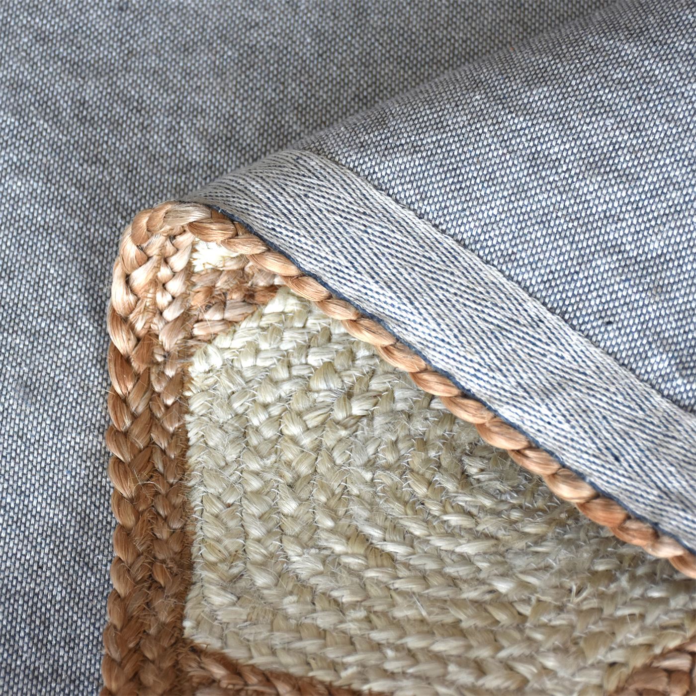 Area Rug, Bedroom Rug, Living Room Rug, Living Area Rug, Indian Rug, Office Carpet, Office Rug, Shop Rug Online, Hemp, Natural White, Brown, Hm Stitching, Flat Weave, Braided