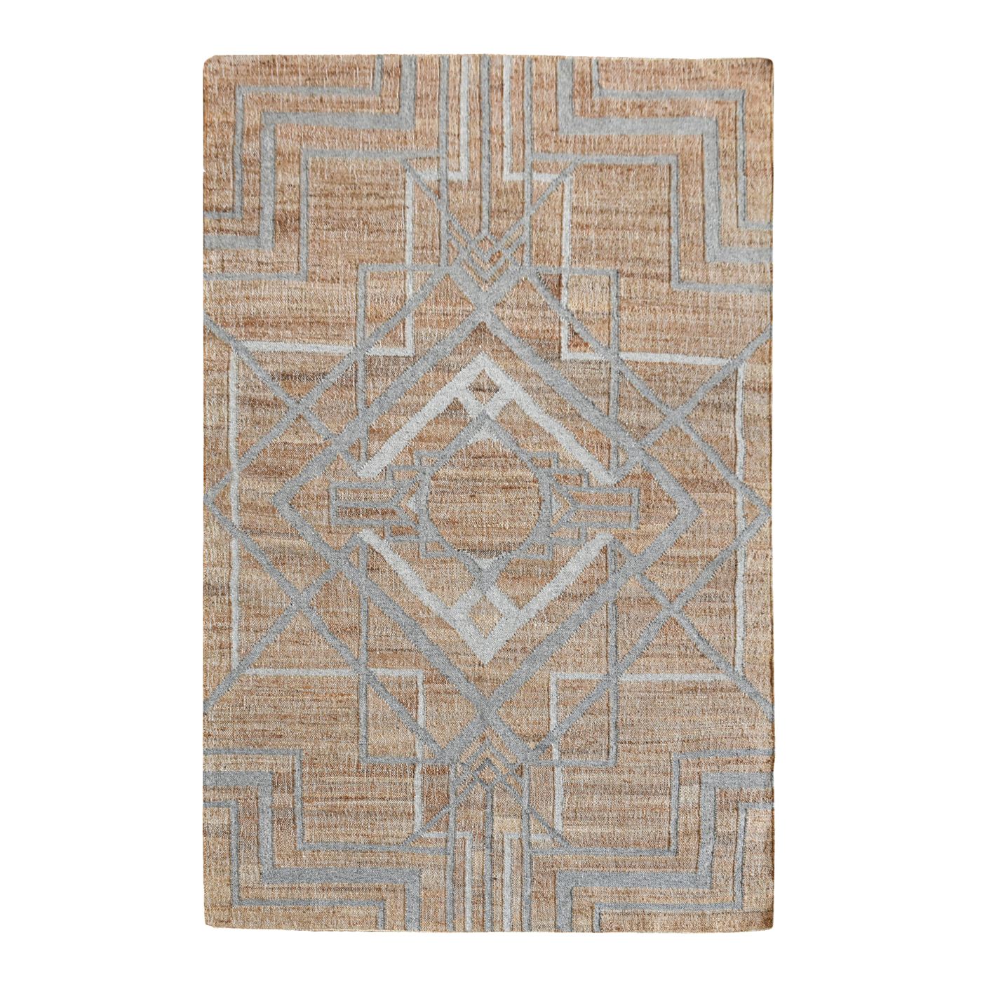 Area Rug, Bedroom Rug, Living Room Rug, Living Area Rug, Indian Rug, Office Carpet, Office Rug, Shop Rug Online, Hemp, Wool, Natural, Grey, Punja, Flat Weave, geometric 