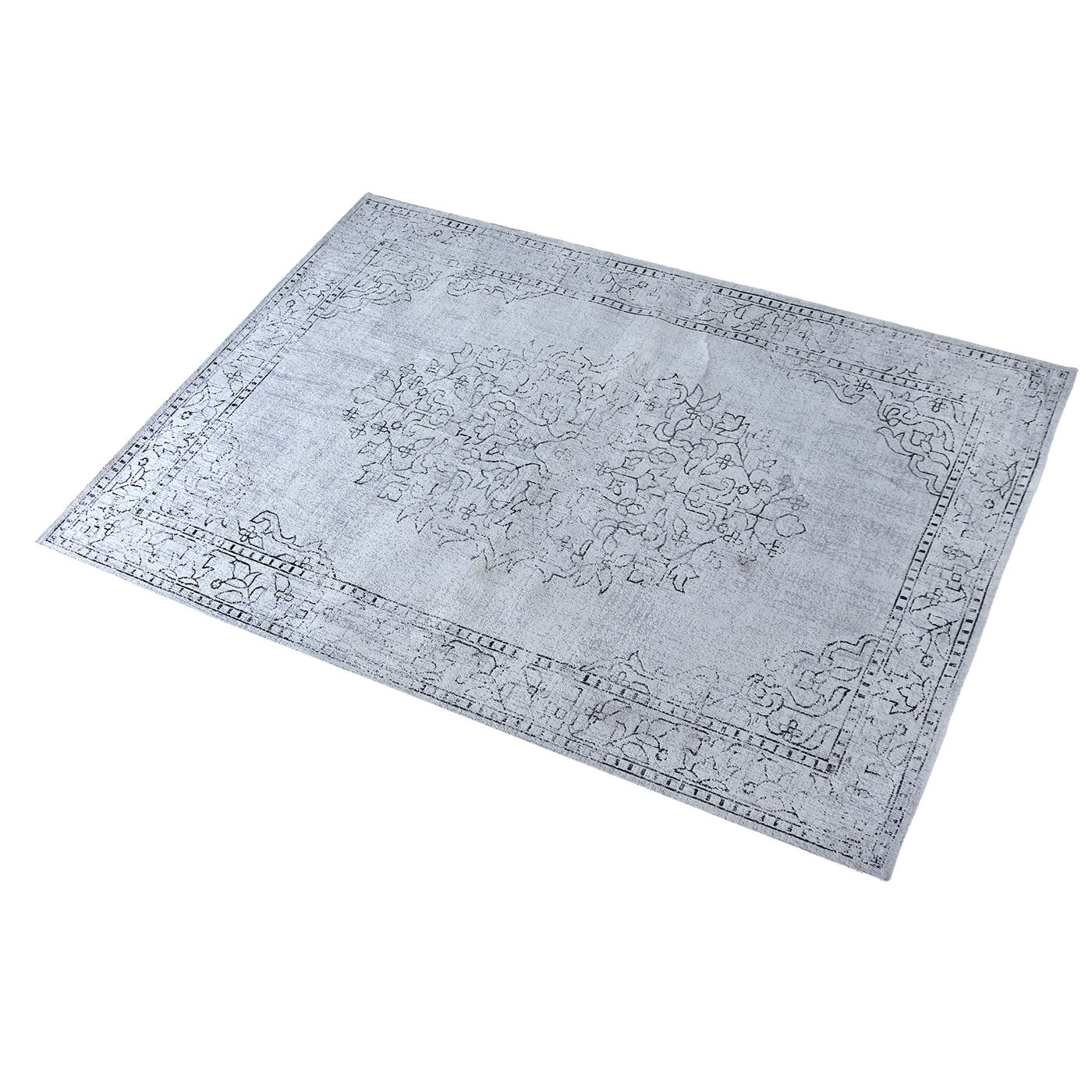 Area Rug, Bedroom Rug, Living Room Rug, Living Area Rug, Indian Rug, Office Carpet, Office Rug, Shop Rug Online, Cotton Chenille, Natural White, Charcoal, Jaquard Durry, Flat Weave, floral