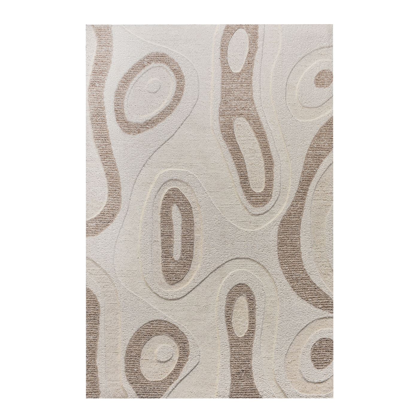 Area Rug, Bedroom Rug, Living Room Rug, Living Area Rug, Indian Rug, Office Carpet, Office Rug, Shop Rug Online, Wool, Natural White, Beige, Hand woven, Cut And Loop, modern