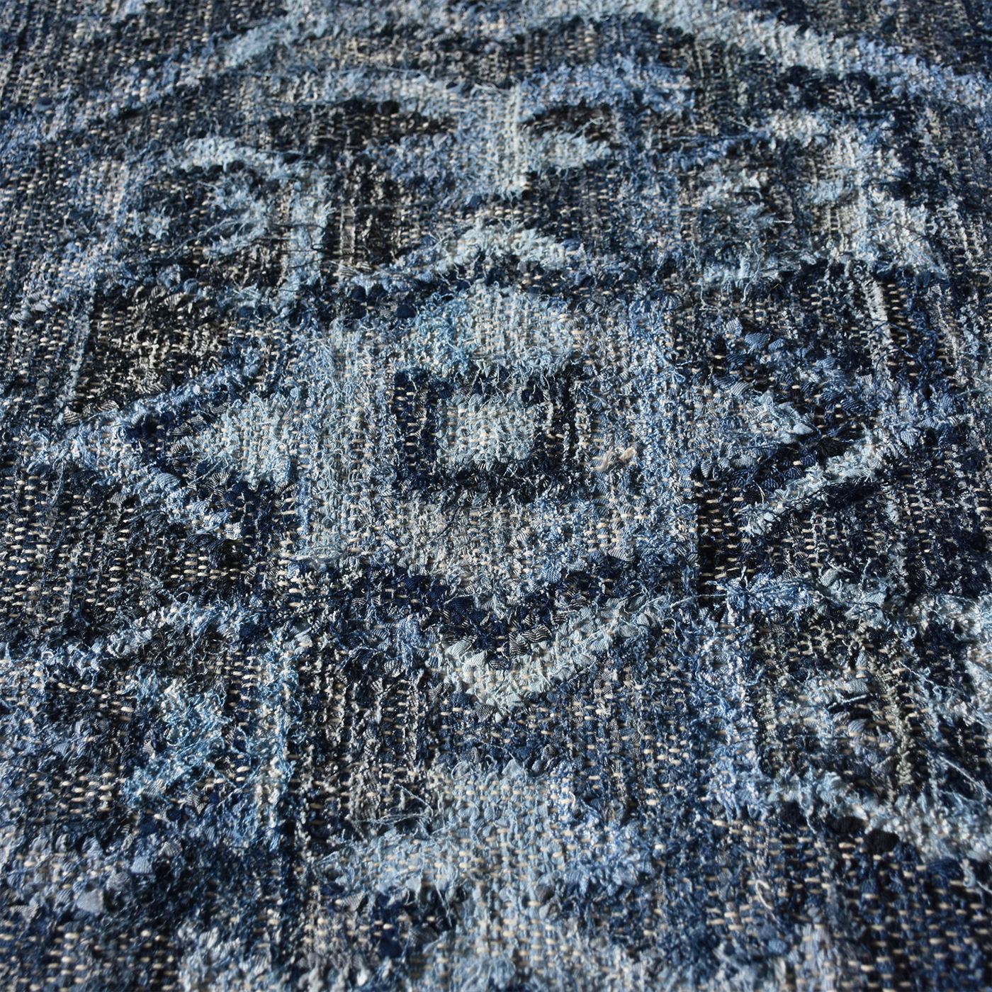 Area Rug, Bedroom Rug, Living Room Rug, Living Area Rug, Indian Rug, Office Carpet, Office Rug, Shop Rug Online, Denim, Blue, Punja, Flat Weave, Vintage 