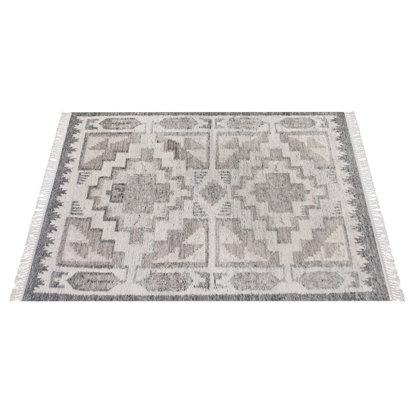 Area Rug, Bedroom Rug, Living Room Rug, Living Area Rug, Indian Rug, Office Carpet, Office Rug, Shop Rug Online, Natural White, Grey , Wool, Punja Kelim , Punja, Flat Weave, Intricate