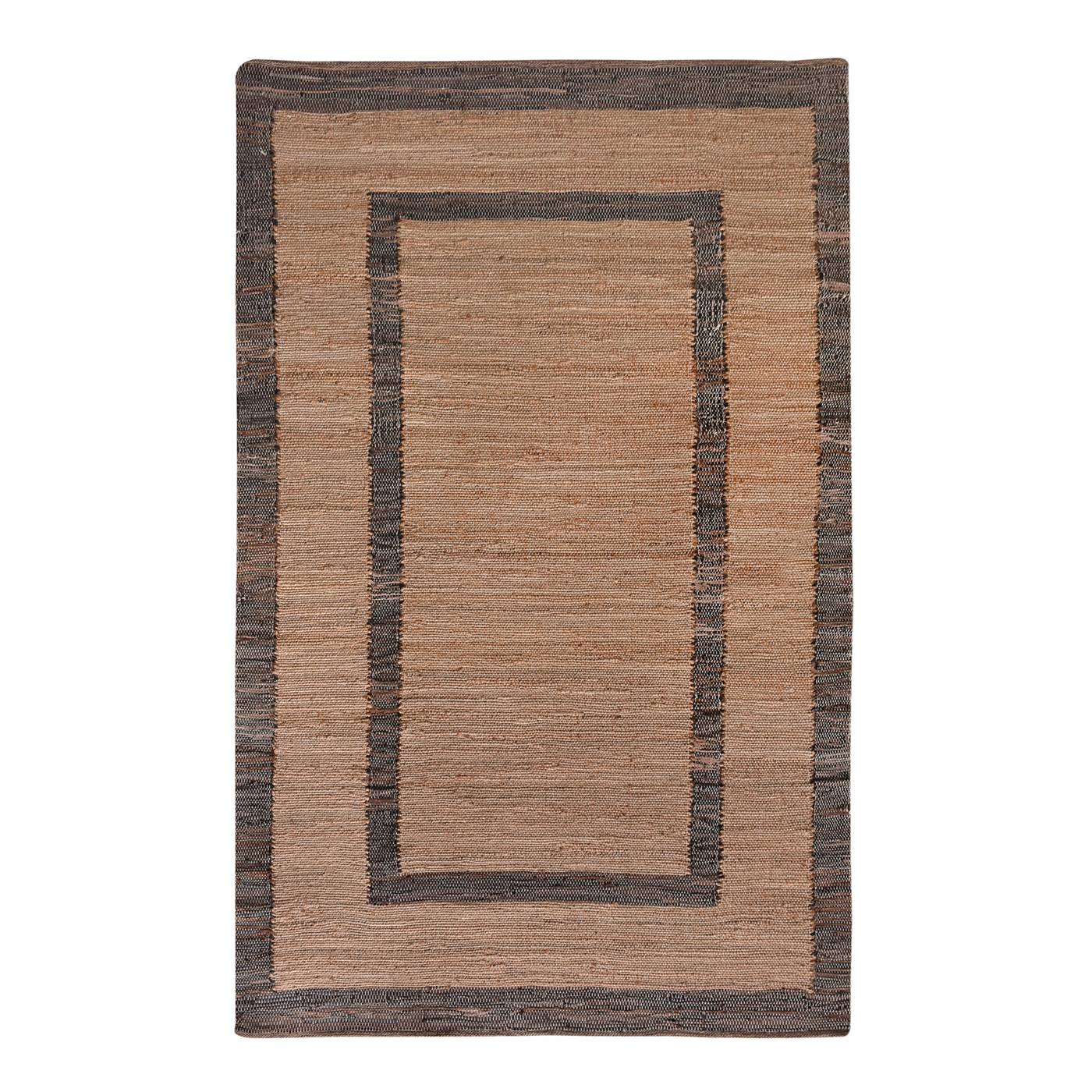 Area Rug, Bedroom Rug, Living Room Rug, Living Area Rug, Indian Rug, Office Carpet, Office Rug, Shop Rug Online, Natural, Brown , Leather, Jute , Hand Woven , Pitloom, Flat Weave, Intricate