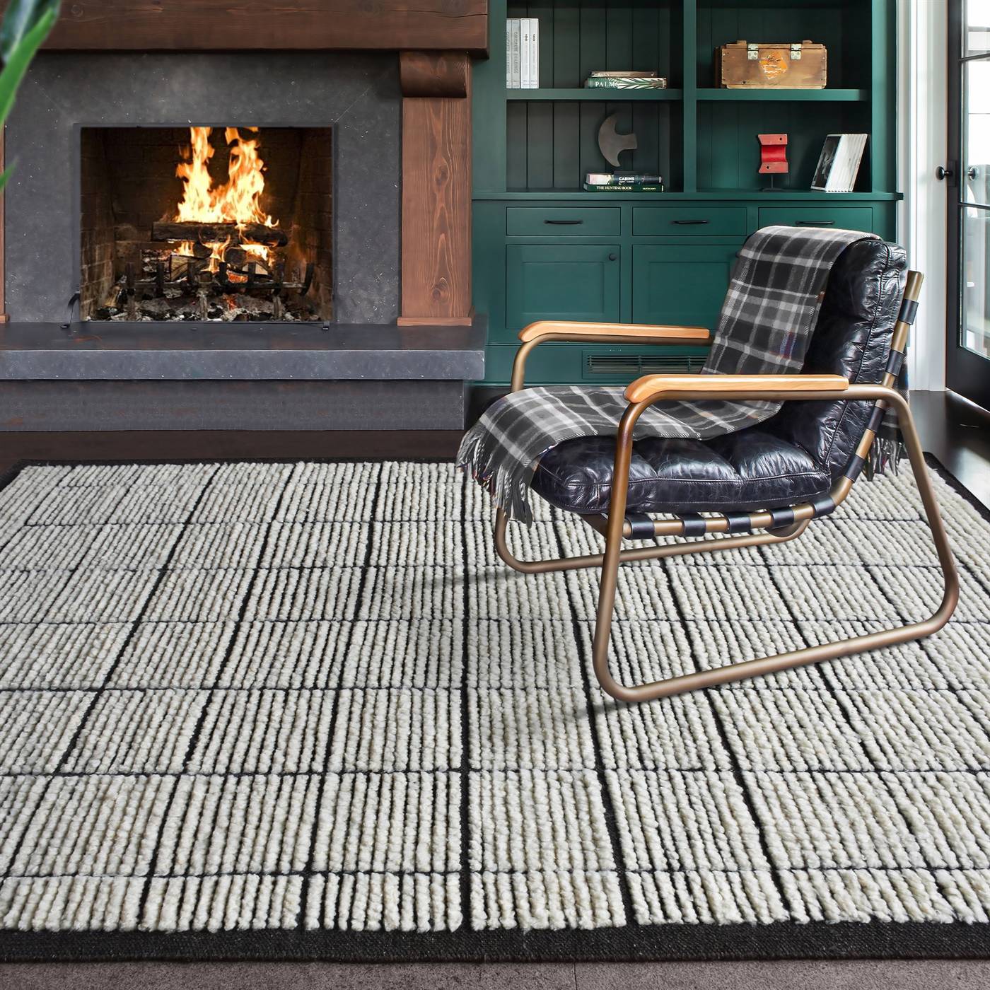Area Rug, Bedroom Rug, Living Room Rug, Living Area Rug, Indian Rug, Office Carpet, Office Rug, Shop Rug Online, Charcoal, Natural White , Nz Wool , Hand Knotted , Handknotted, All Cut, Intricate