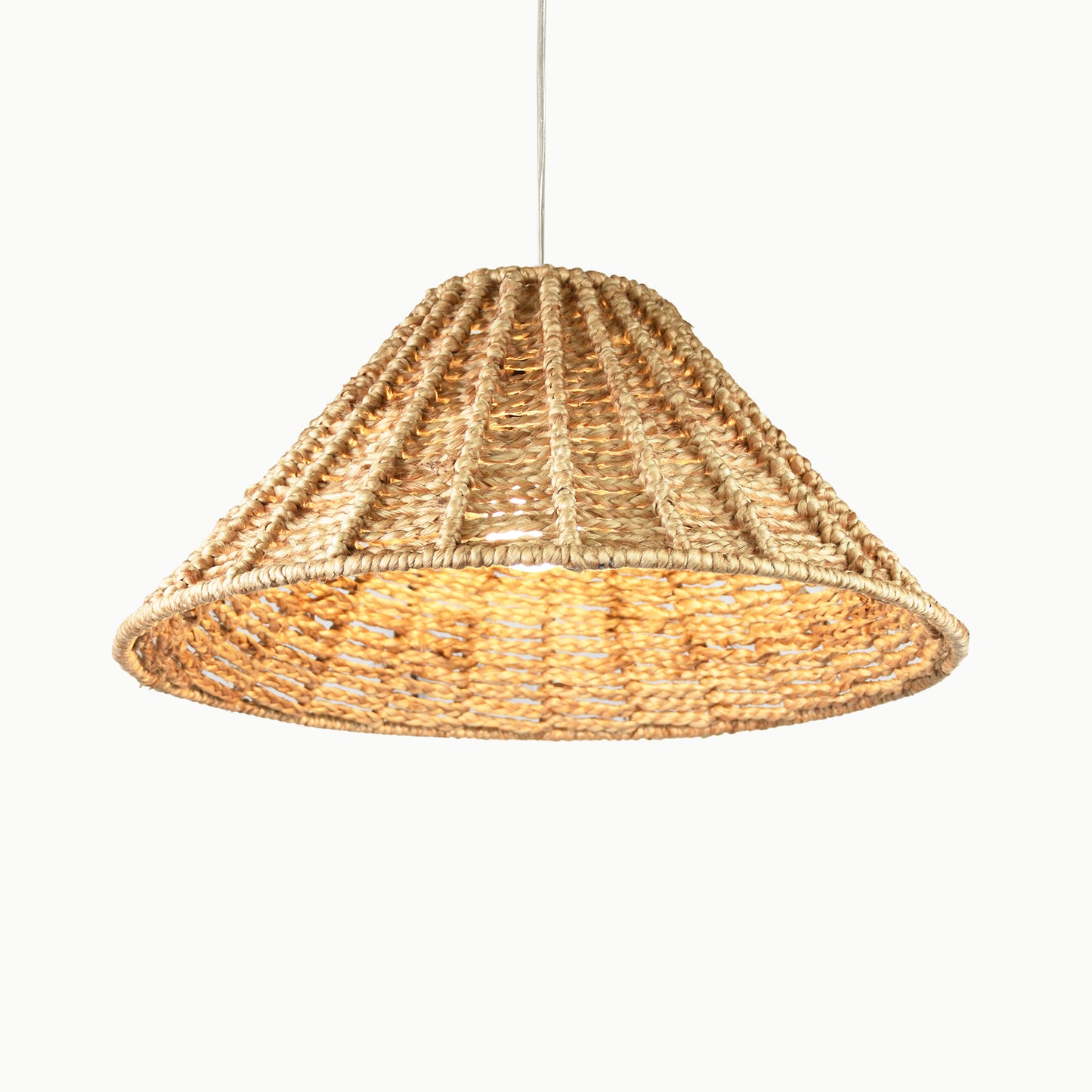 CONCHAS LAMP - NATURAL - HAND MADE - JUTE