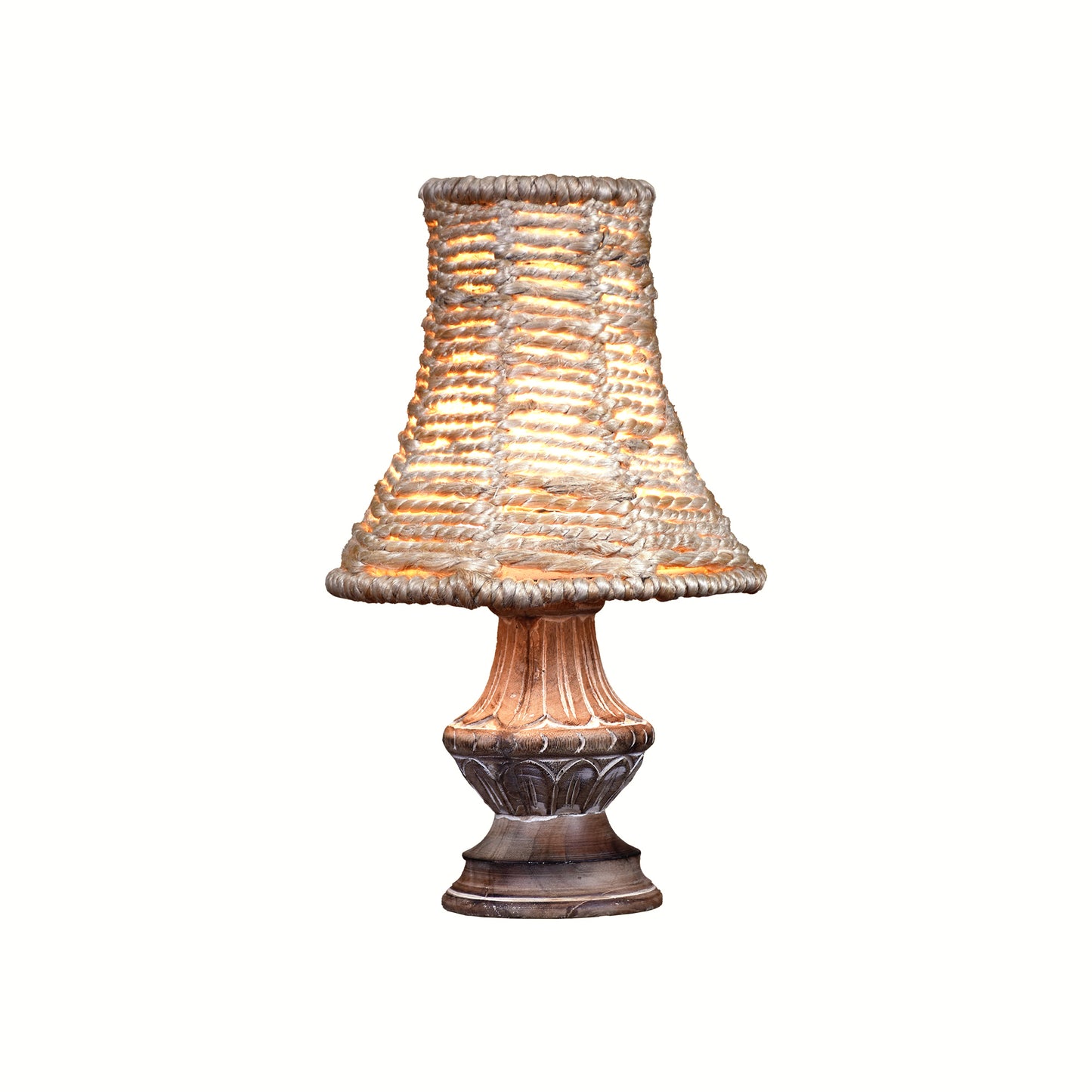 CORALIE TABLE LAMP - NATURAL - HAND MADE - JUTE