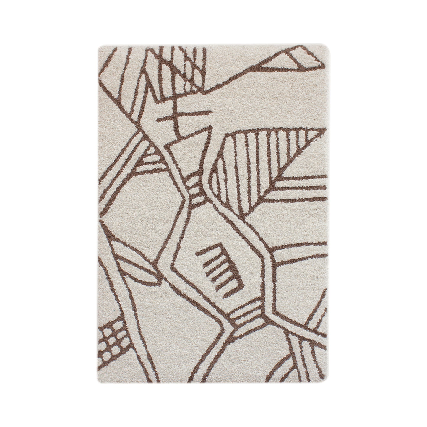 CORALIN WALL ART - WOOL - MDF STRUCTURE