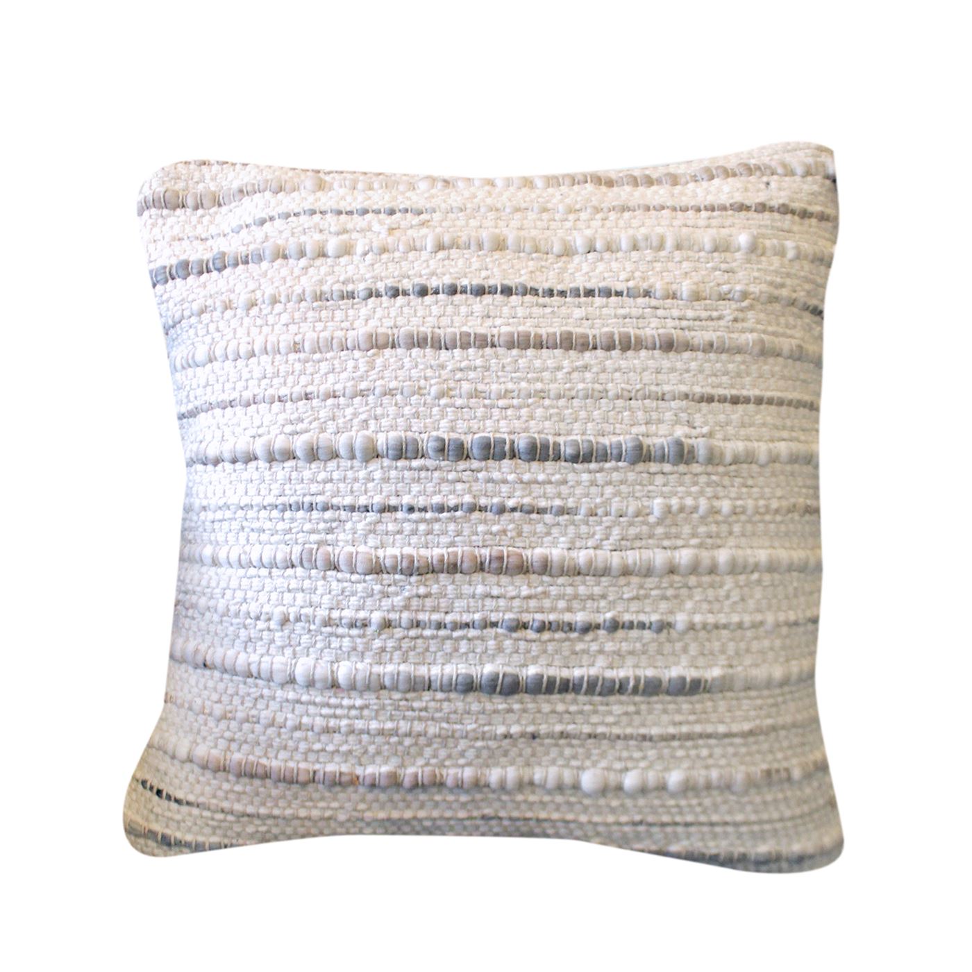 Cosmos Pillow, Cotton, Polyester, Natural White, Natural, Pitloom, Flat Weave
