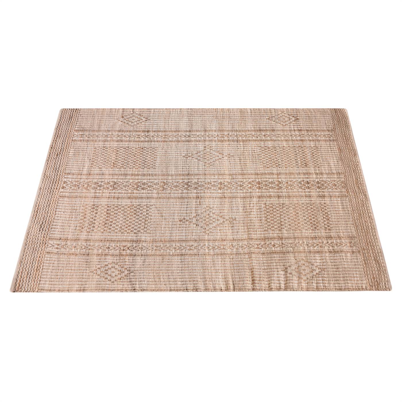 Area Rug, Bedroom Rug, Living Room Rug, Living Area Rug, Indian Rug, Office Carpet, Office Rug, Shop Rug Online, Natural, Natural White , Jute, Jacquard Woven , Jaquard Durry, Flat Weave, Intricate