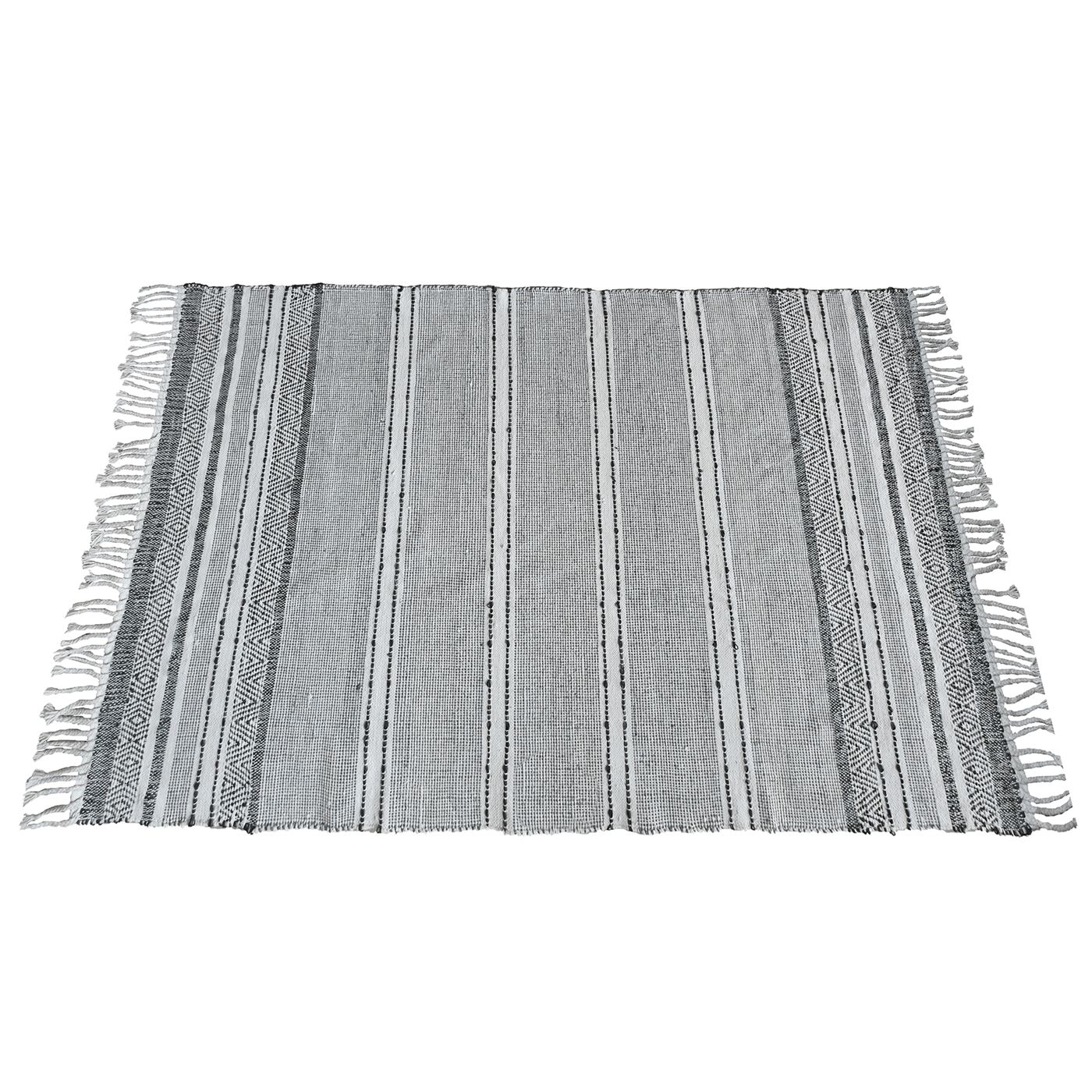 Area Rug, Bedroom Rug, Living Room Rug, Living Area Rug, Indian Rug, Office Carpet, Office Rug, Shop Rug Online, Pet, Bicycle Tube, Natural White , Grey , Charcoal, Pitloom, Flat Weave, intricate 