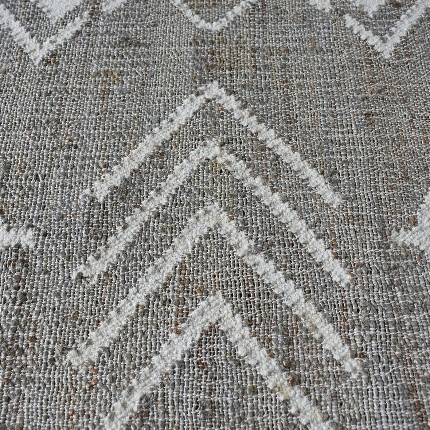 Area Rug, Bedroom Rug, Living Room Rug, Living Area Rug, Indian Rug, Office Carpet, Office Rug, Shop Rug Online, Hemp, Wool, Grey, Natural White, Punja, Flat Weave , Boho-Chic