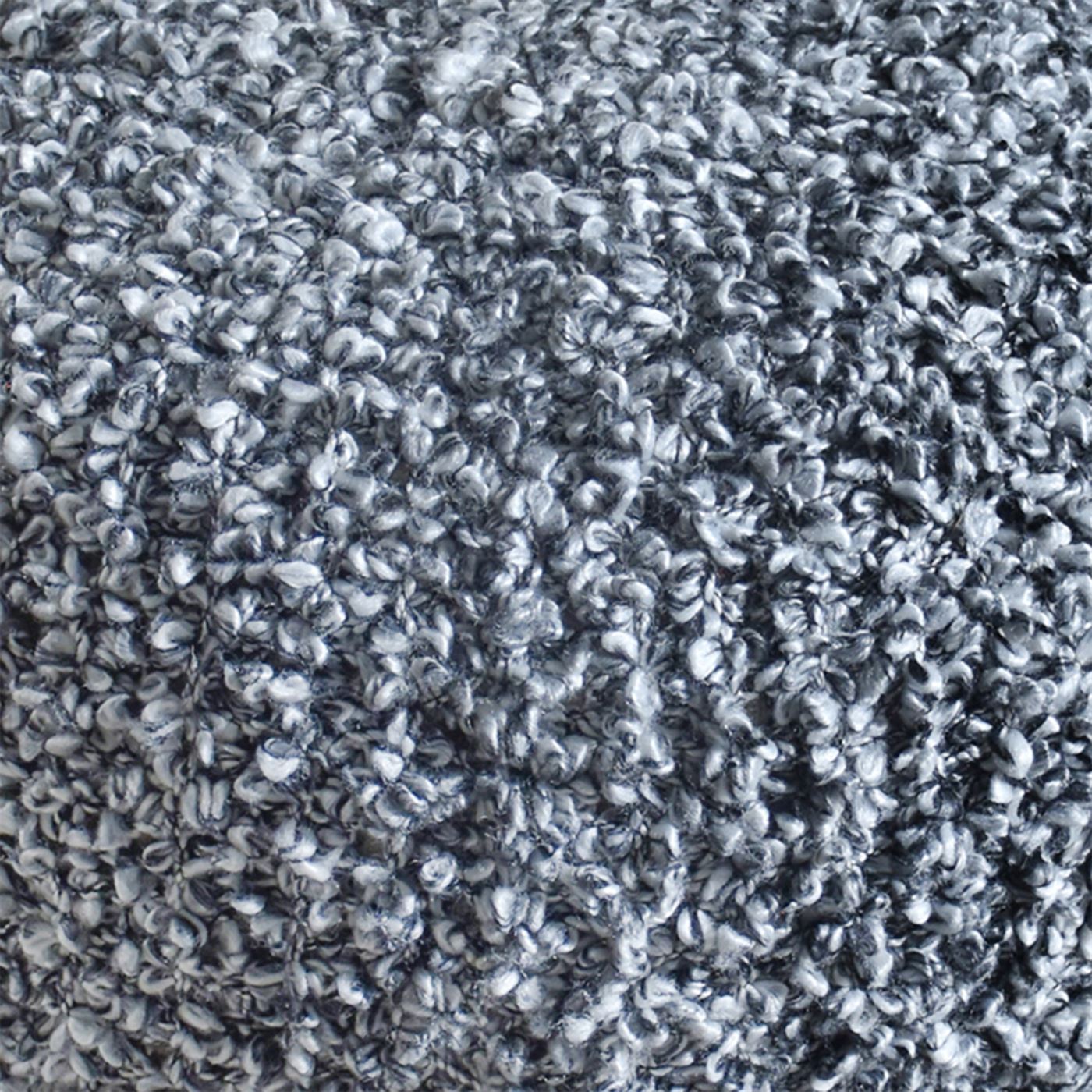 Dales Pouf, Polyester, Grey, Charcoal, Hm Knitted, Flat Weave