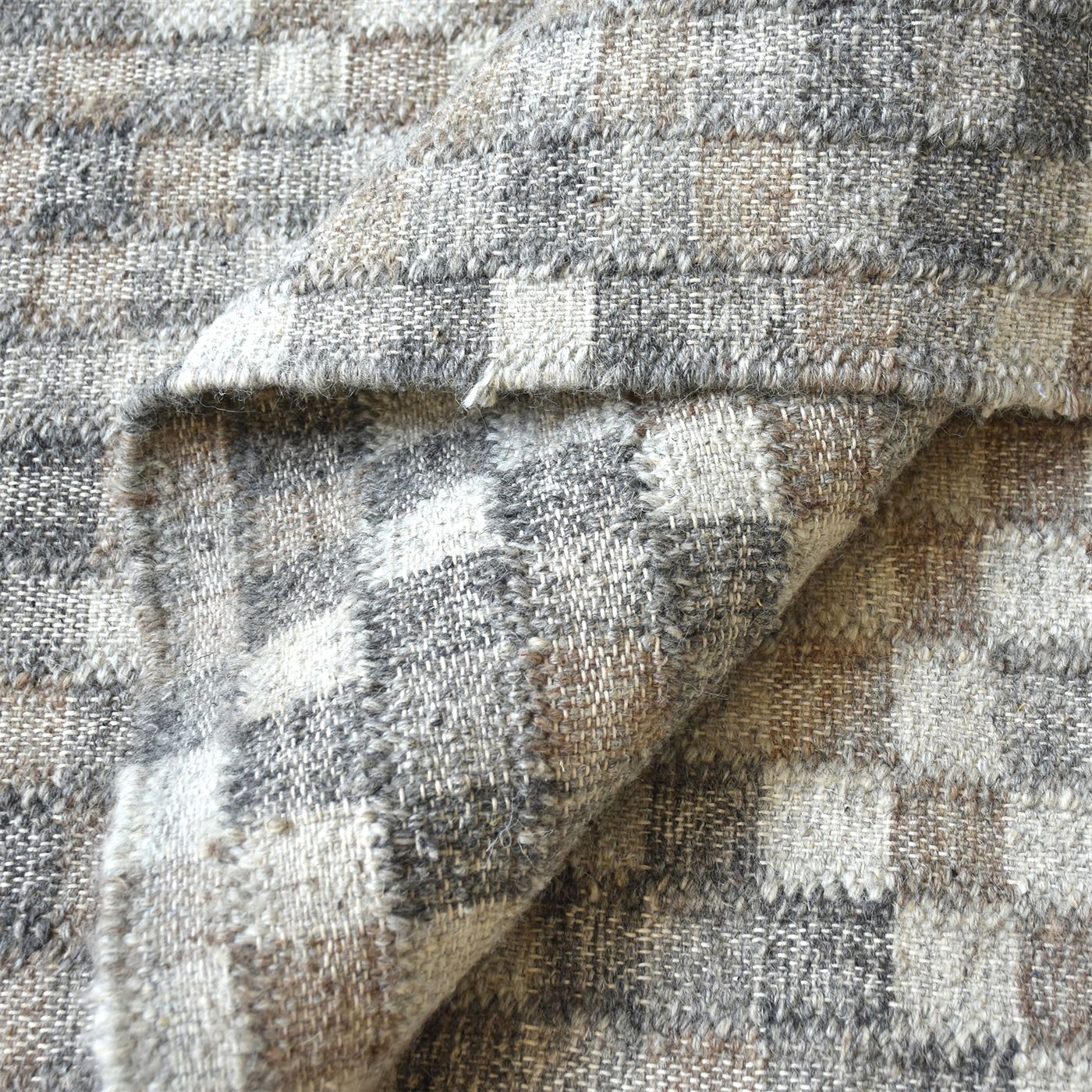 Area Rug, Bedroom Rug, Living Room Rug, Living Area Rug, Indian Rug, Office Carpet, Office Rug, Shop Rug Online, Wool, Natural, Punja, Flat Weave, squared