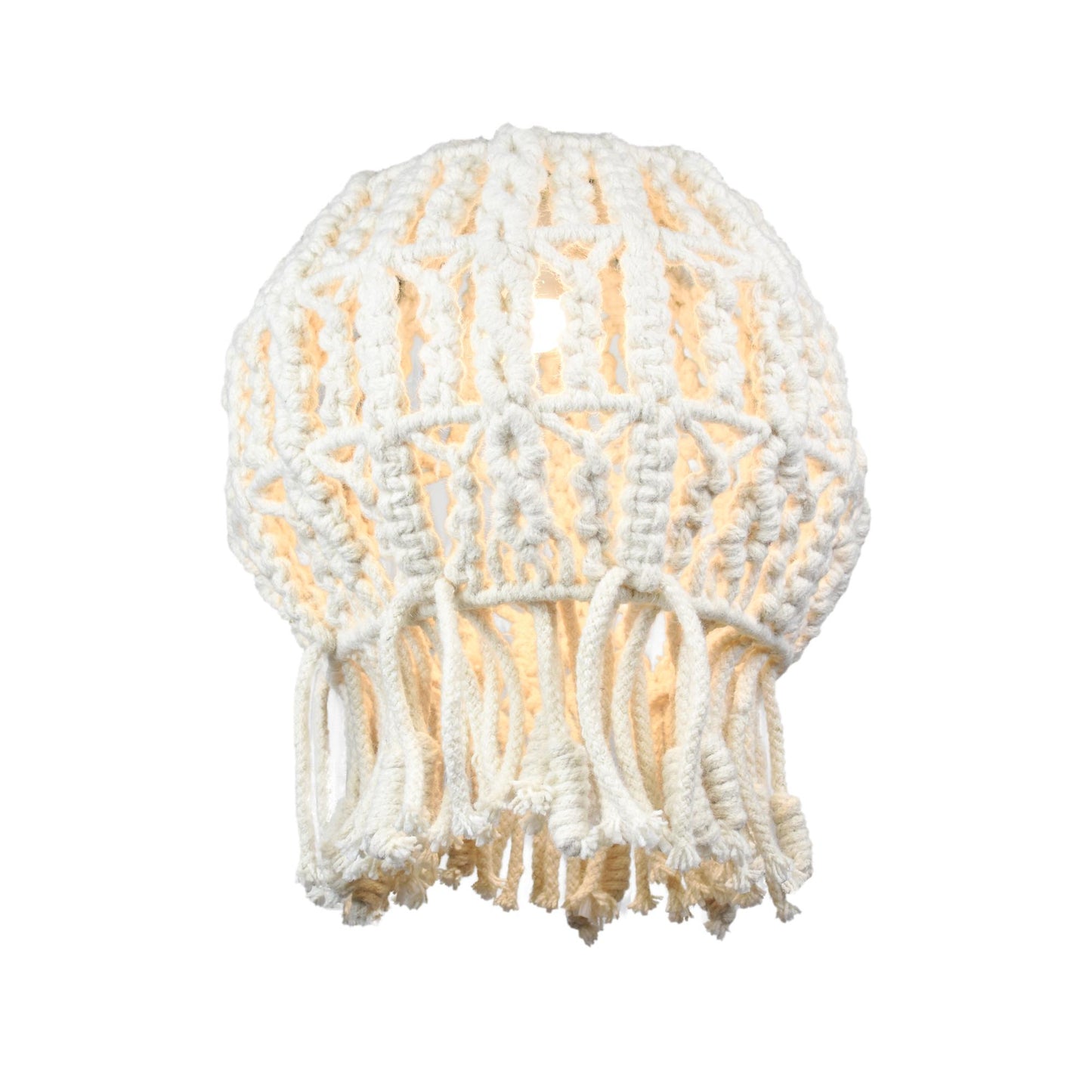 DAVAO LAMP - IVORY - HAND MADE - WOOL