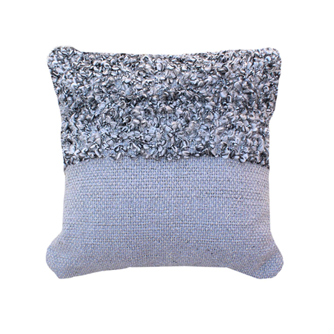 Dayton Pillow, Cotton, Pet, Grey, Pitloom, All Loop