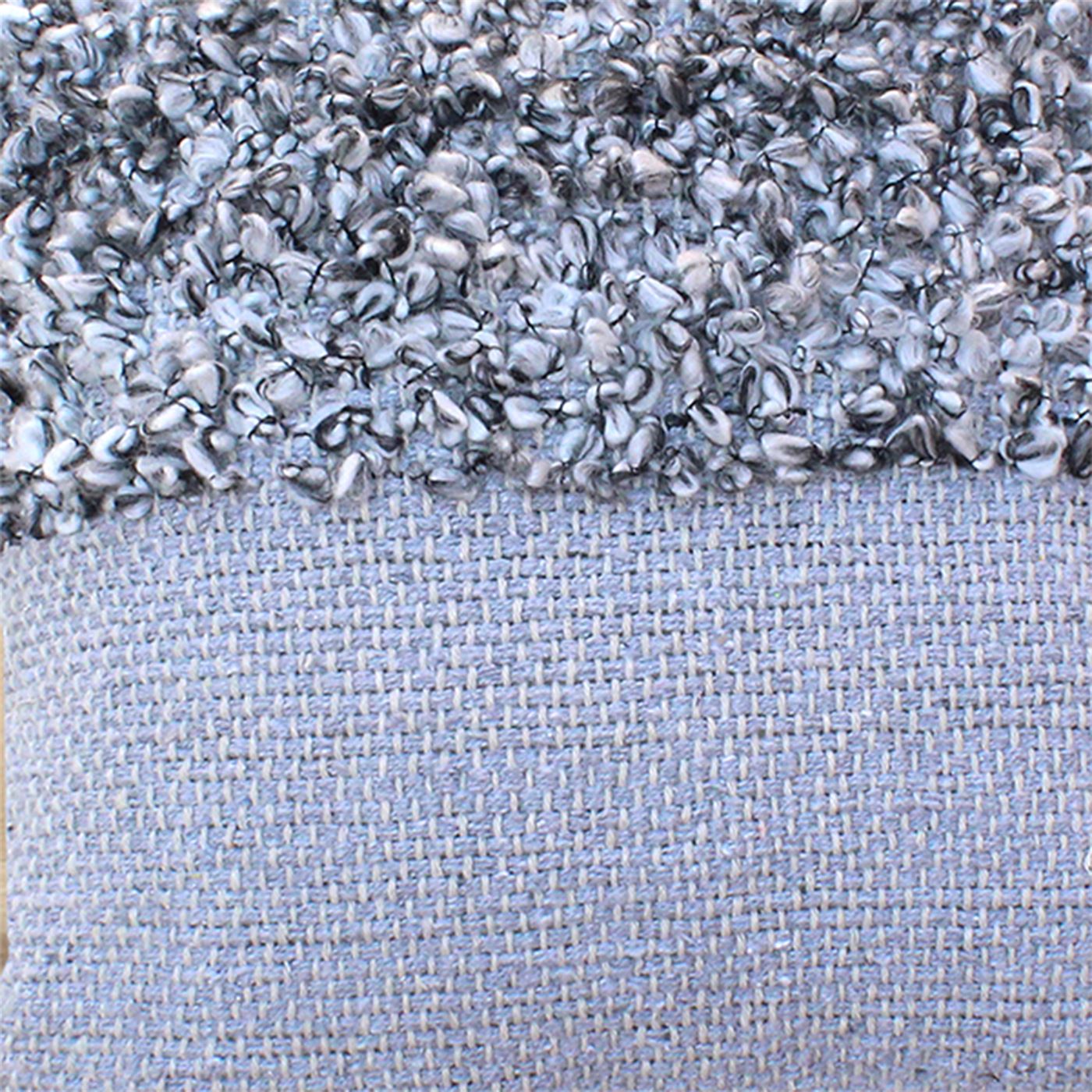 Dayton Pillow, Cotton, Pet, Grey, Pitloom, All Loop