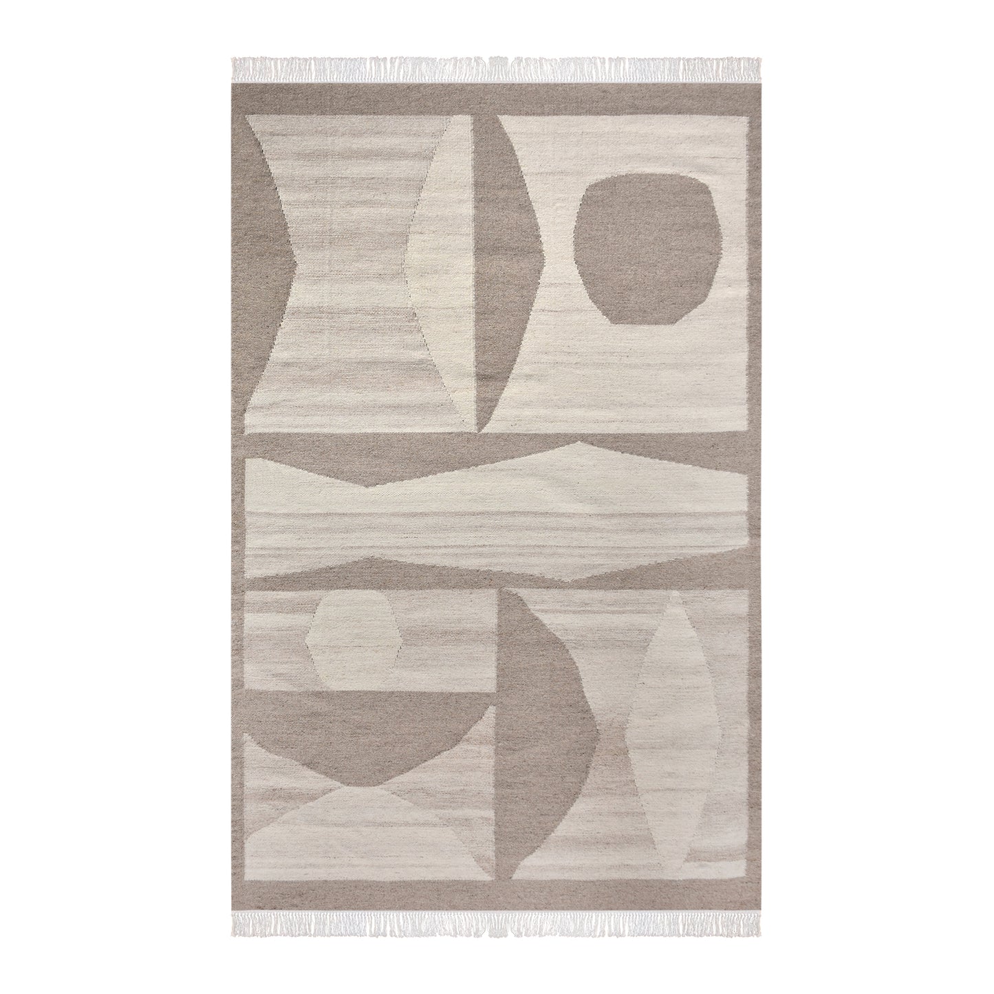 DESNA RUG - IVORY/BEIGE - WOOL