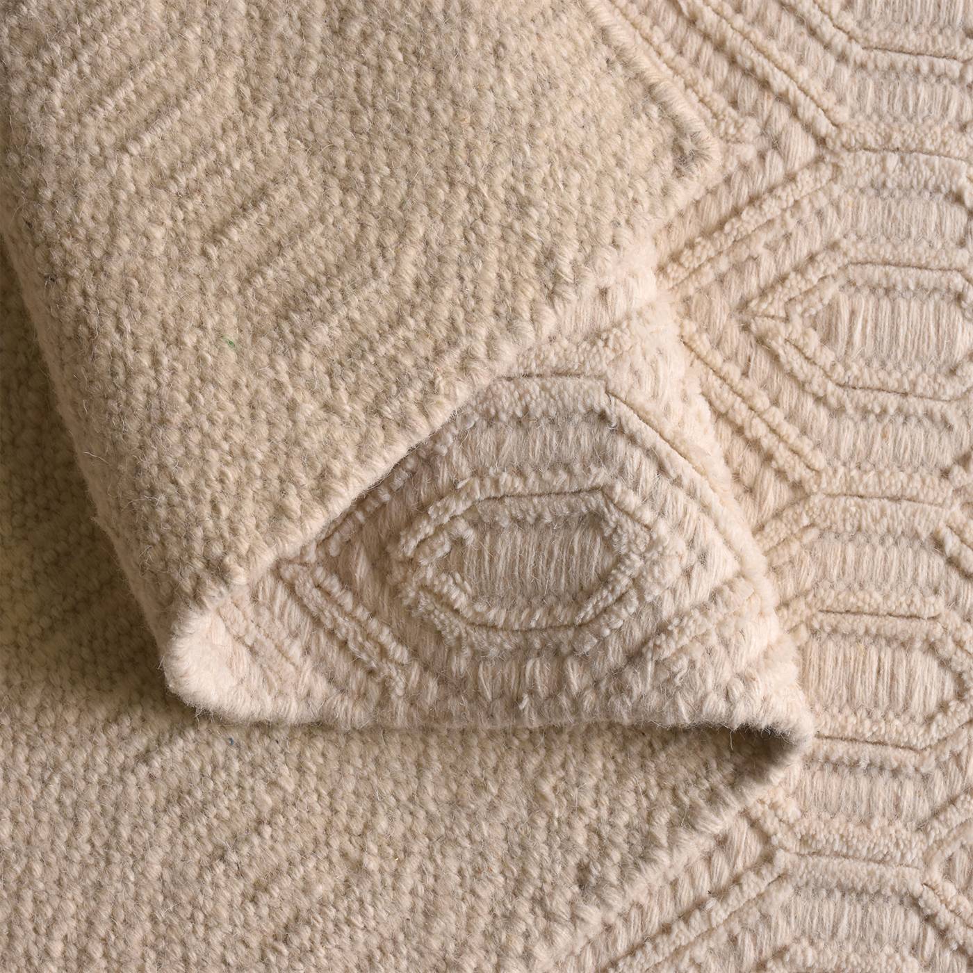 Area Rug, Bedroom Rug, Living Room Rug, Living Area Rug, Indian Rug, Office Carpet, Office Rug, Shop Rug Online, Natural White, Wool, Punja Kelim, Punja, All Cut, Intricate