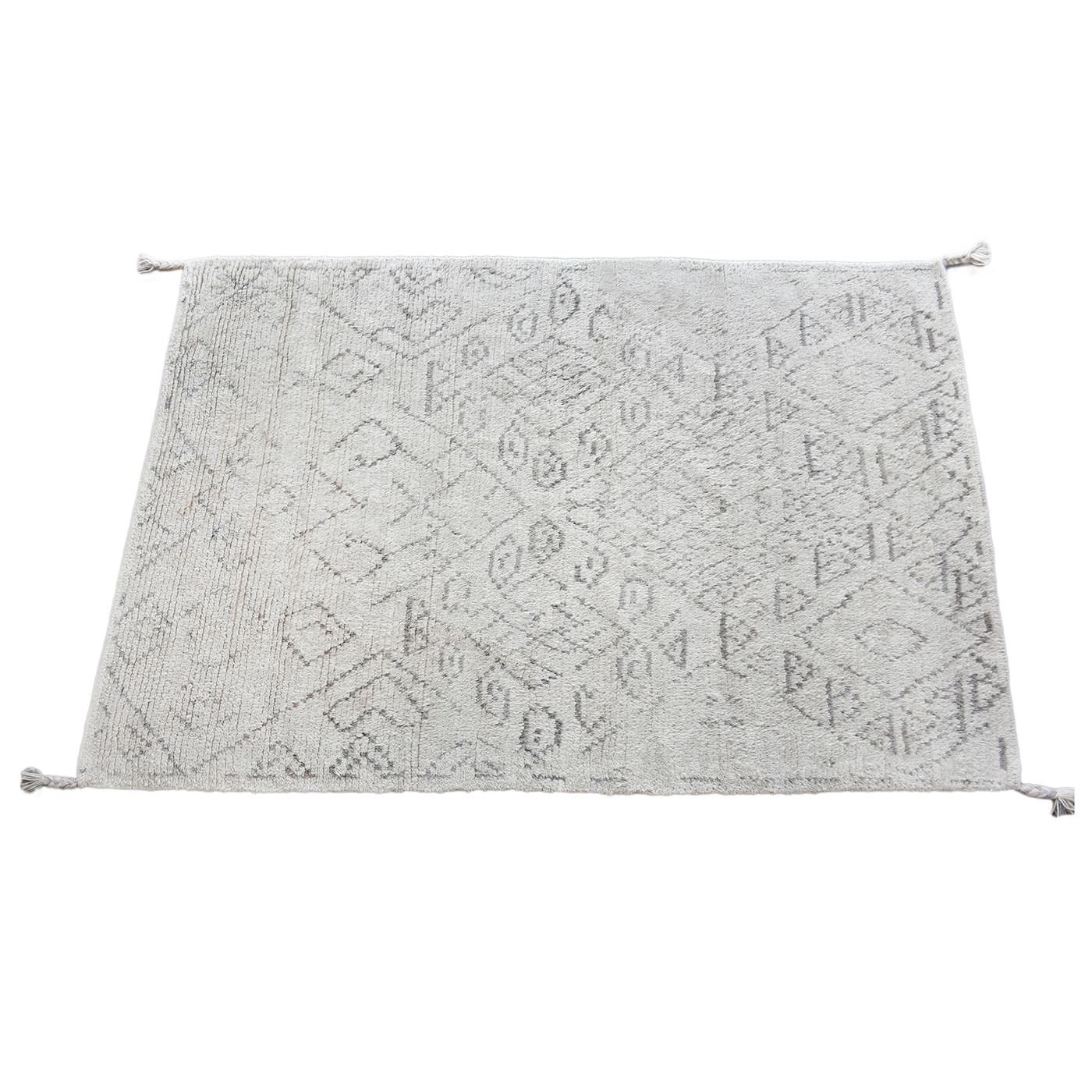 Area Rug, Bedroom Rug, Living Room Rug, Living Area Rug, Indian Rug, Office Carpet, Office Rug, Shop Rug Online, Wool, Natural White, Grey, Hand knotted, All Cut, abstract