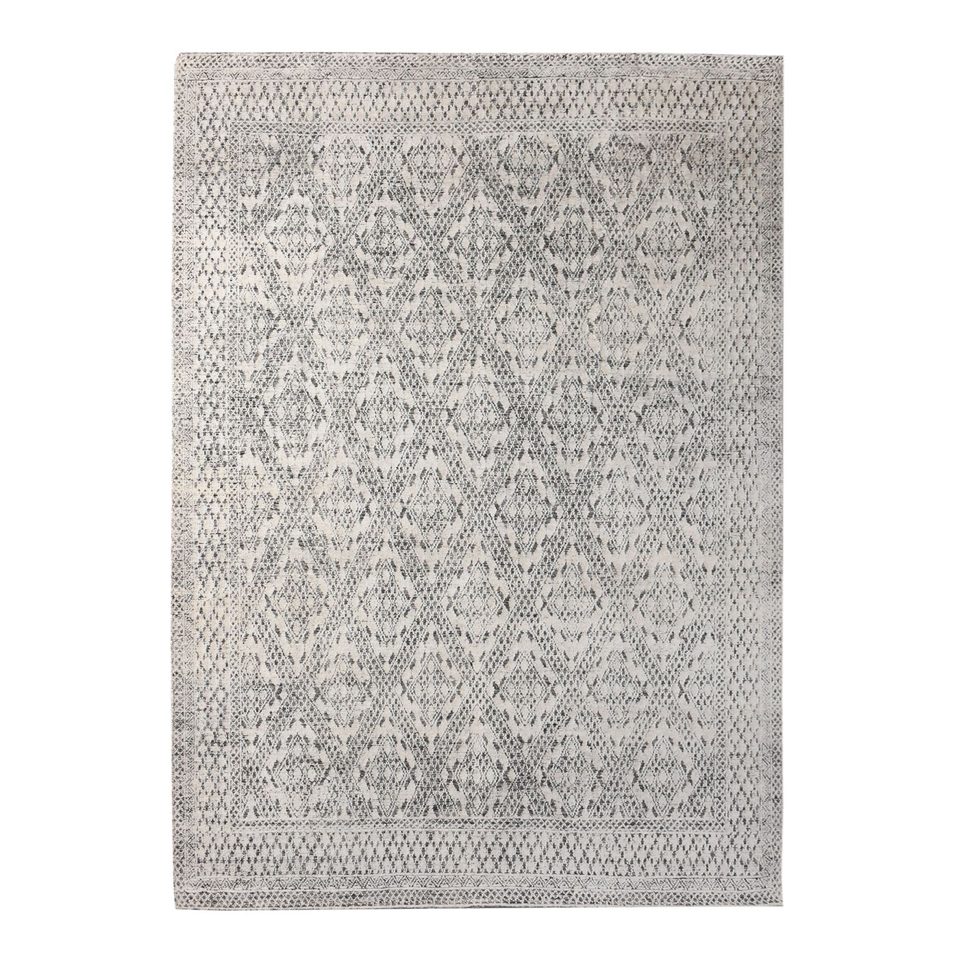 Area Rug, Bedroom Rug, Living Room Rug, Living Area Rug, Indian Rug, Office Carpet, Office Rug, Shop Rug Online, Wool, Natural White, Natural, Hand knotted, All Cut, Boho-Chic