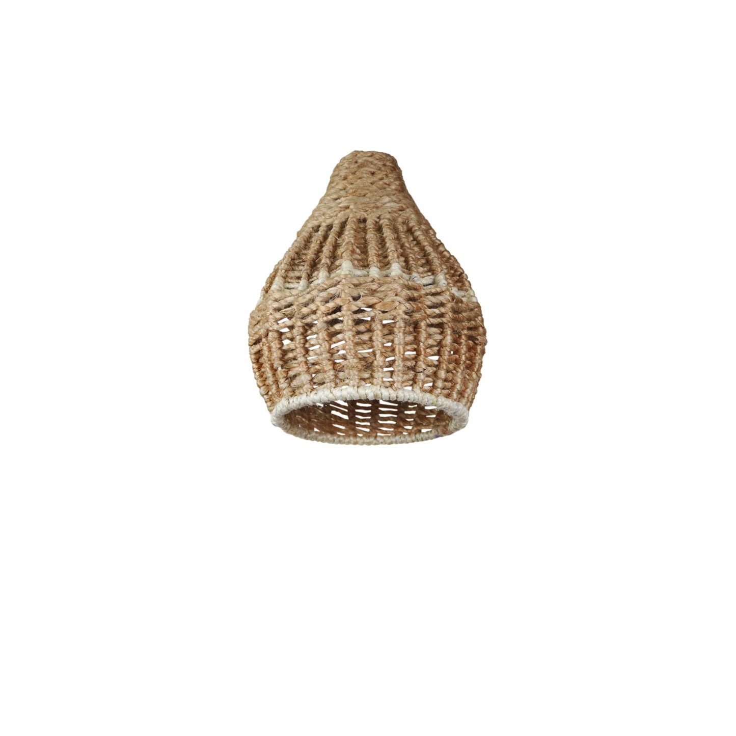 FENIAN LAMP - NATURAL/IVORY - HAND MADE - JUTE