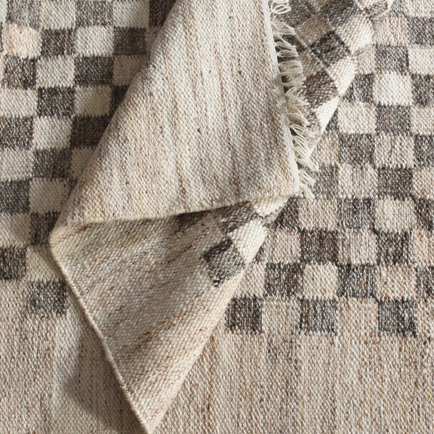 FENNEY RUG - BEIGE/GREY - PUNJA KELIM - PET