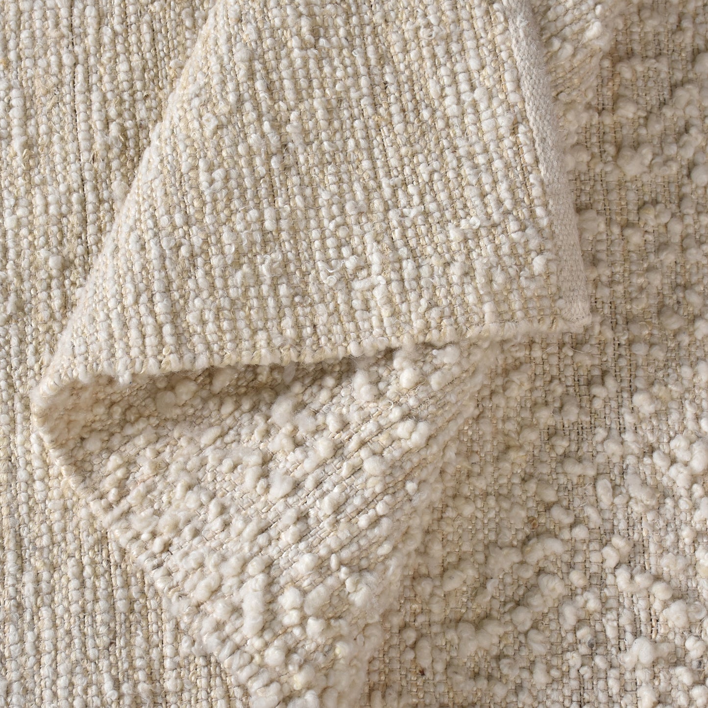 FUNDO RUG - IVORY -JUTE/WOOL