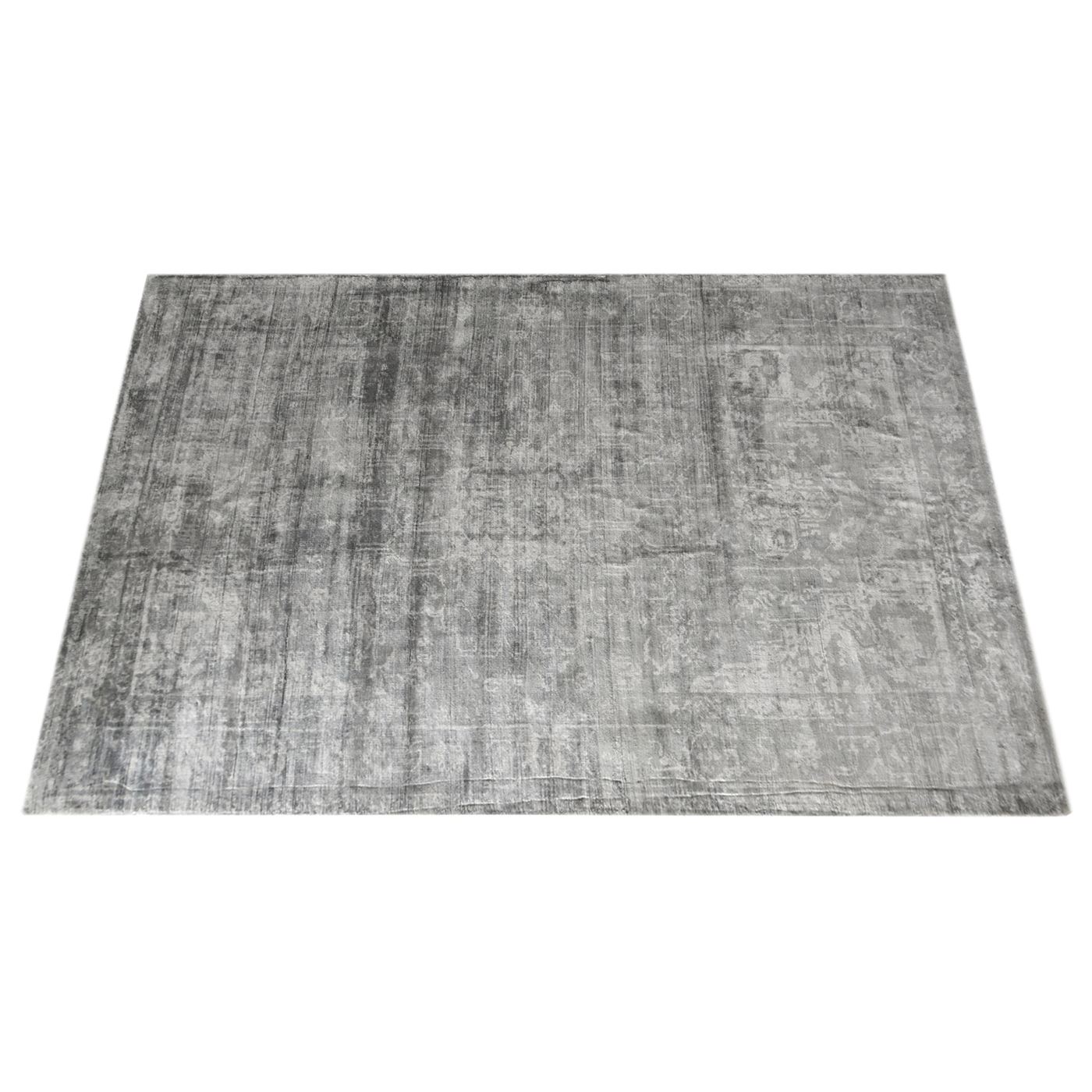 Area Rug, Bedroom Rug, Living Room Rug, Living Area Rug, Indian Rug, Office Carpet, Office Rug, Shop Rug Online, Viscose, Printed, Grey, Hand woven, All Loop, Intricate