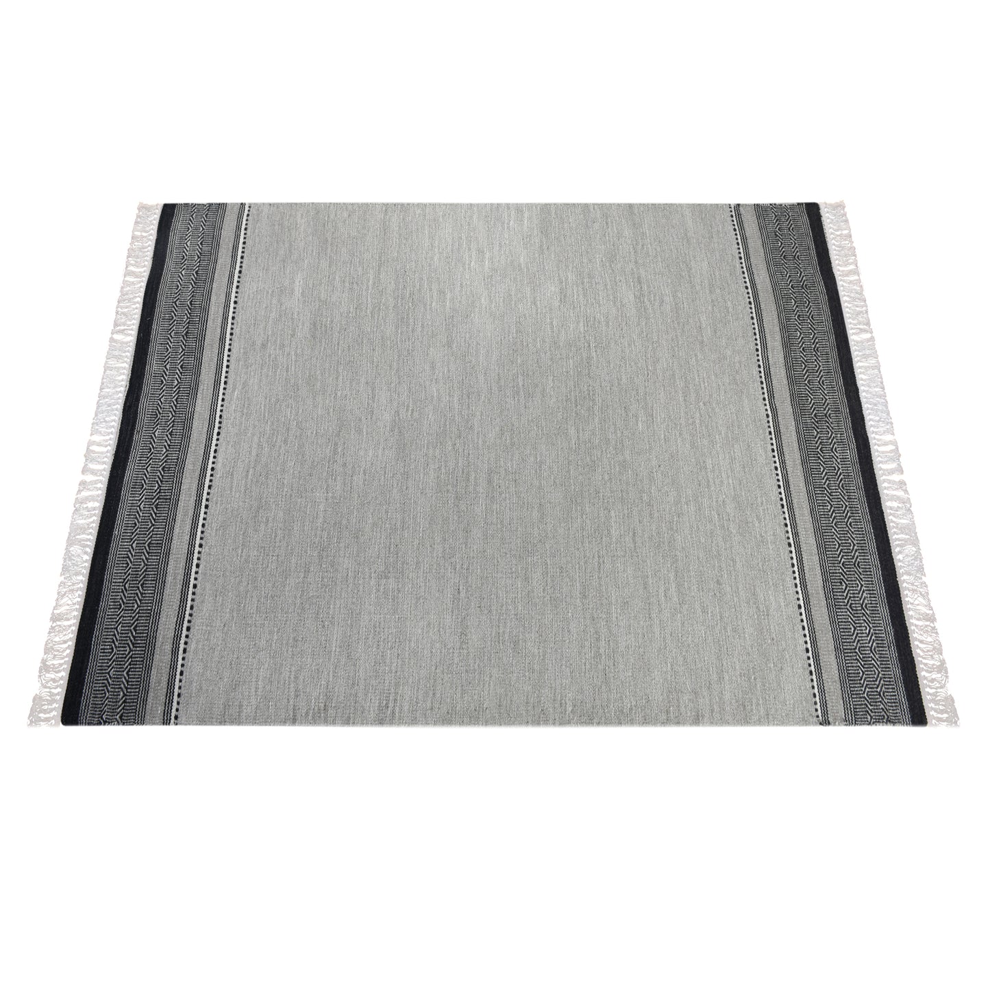 GAJAH RUG - GREY/ CHARCOAL - WOOL