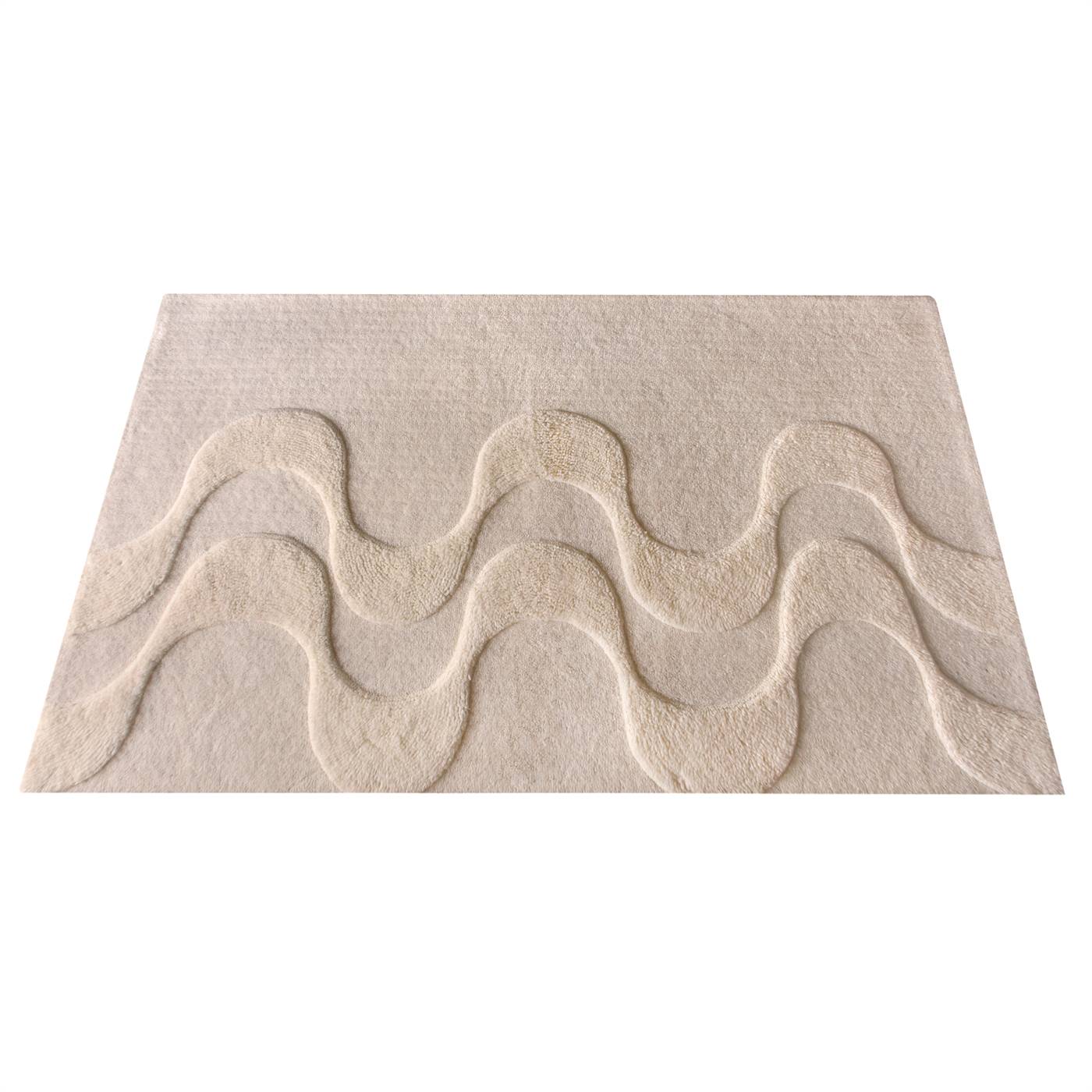 Area Rug, Bedroom Rug, Living Room Rug, Living Area Rug, Indian Rug, Office Carpet, Office Rug, Shop Rug Online, Natural White, Nz Wool, Table Tufted, Bm Sn, All Cut, Zig Zag